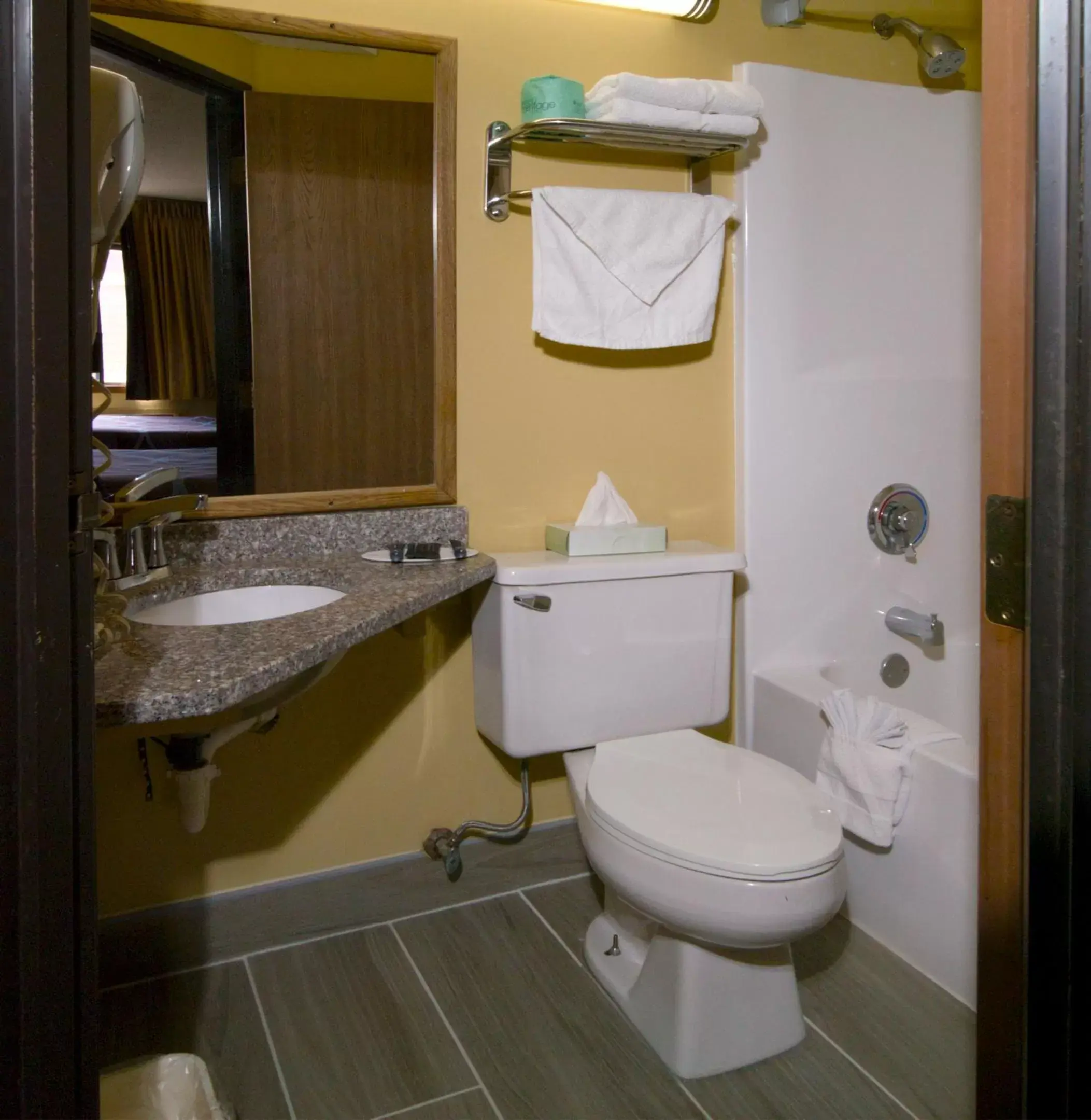 Bathroom in Super 8 by Wyndham Red Wing