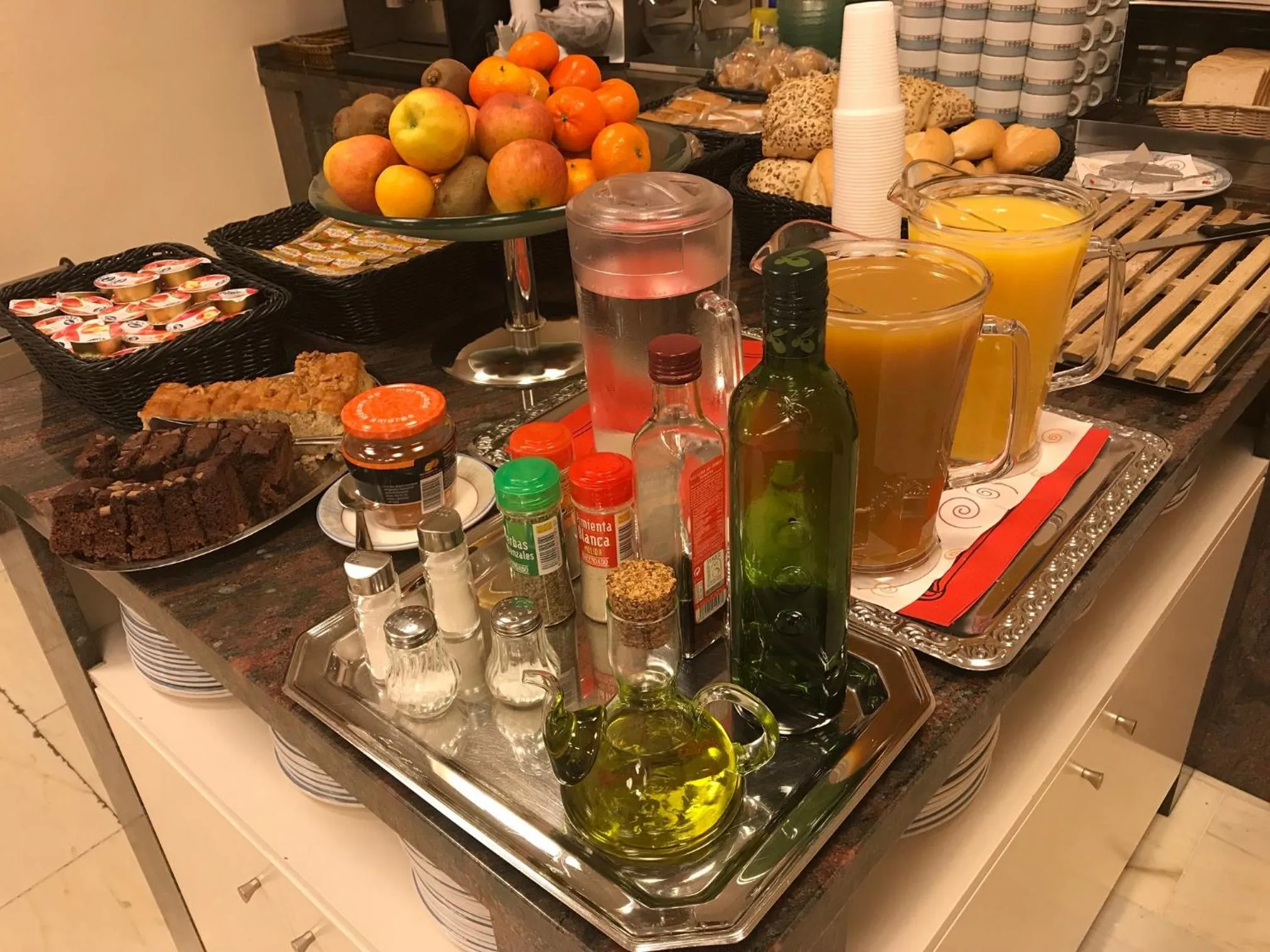 Breakfast in Hotel Adsubia