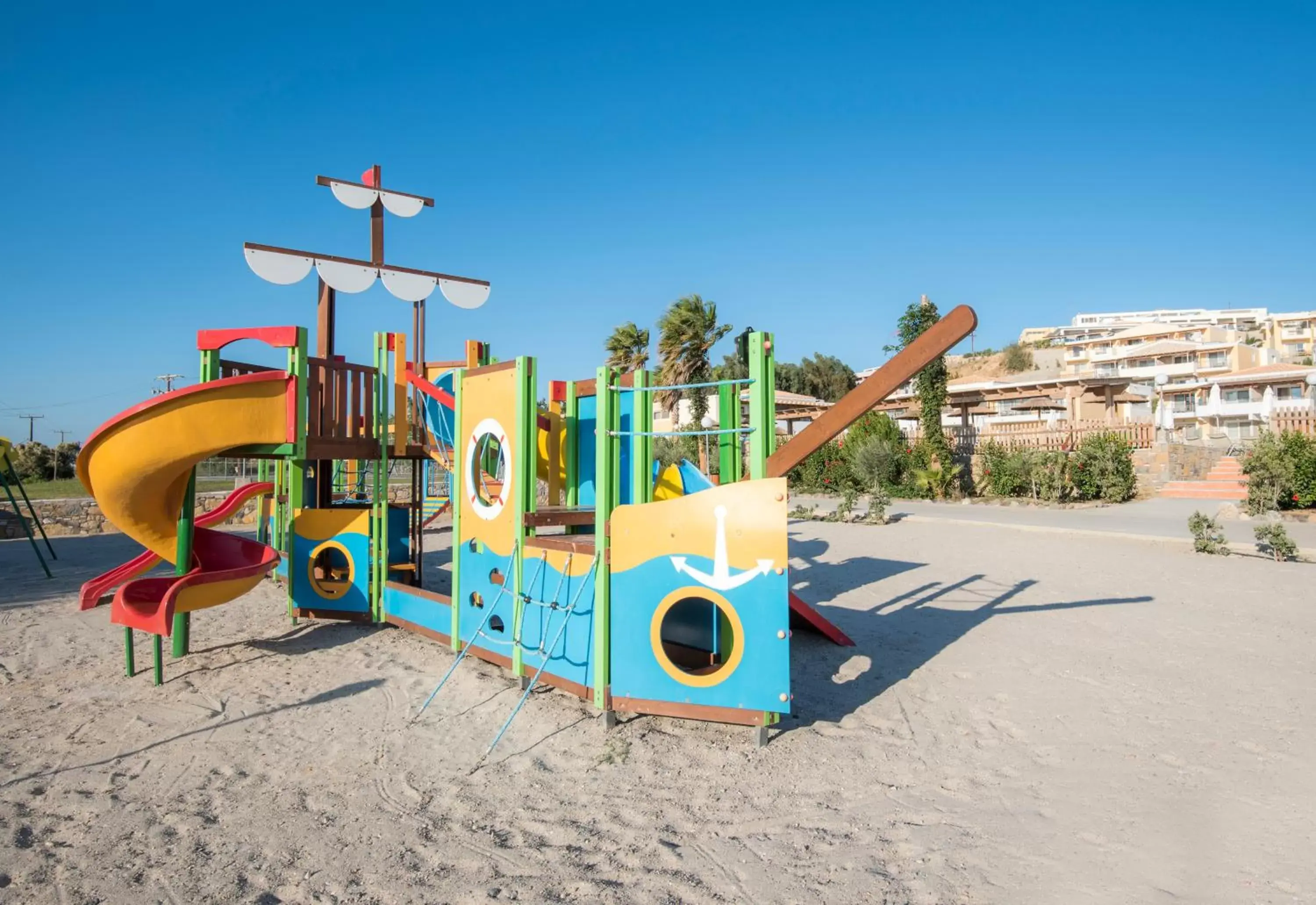 Children's Play Area in Grand Blue Beach Hotel