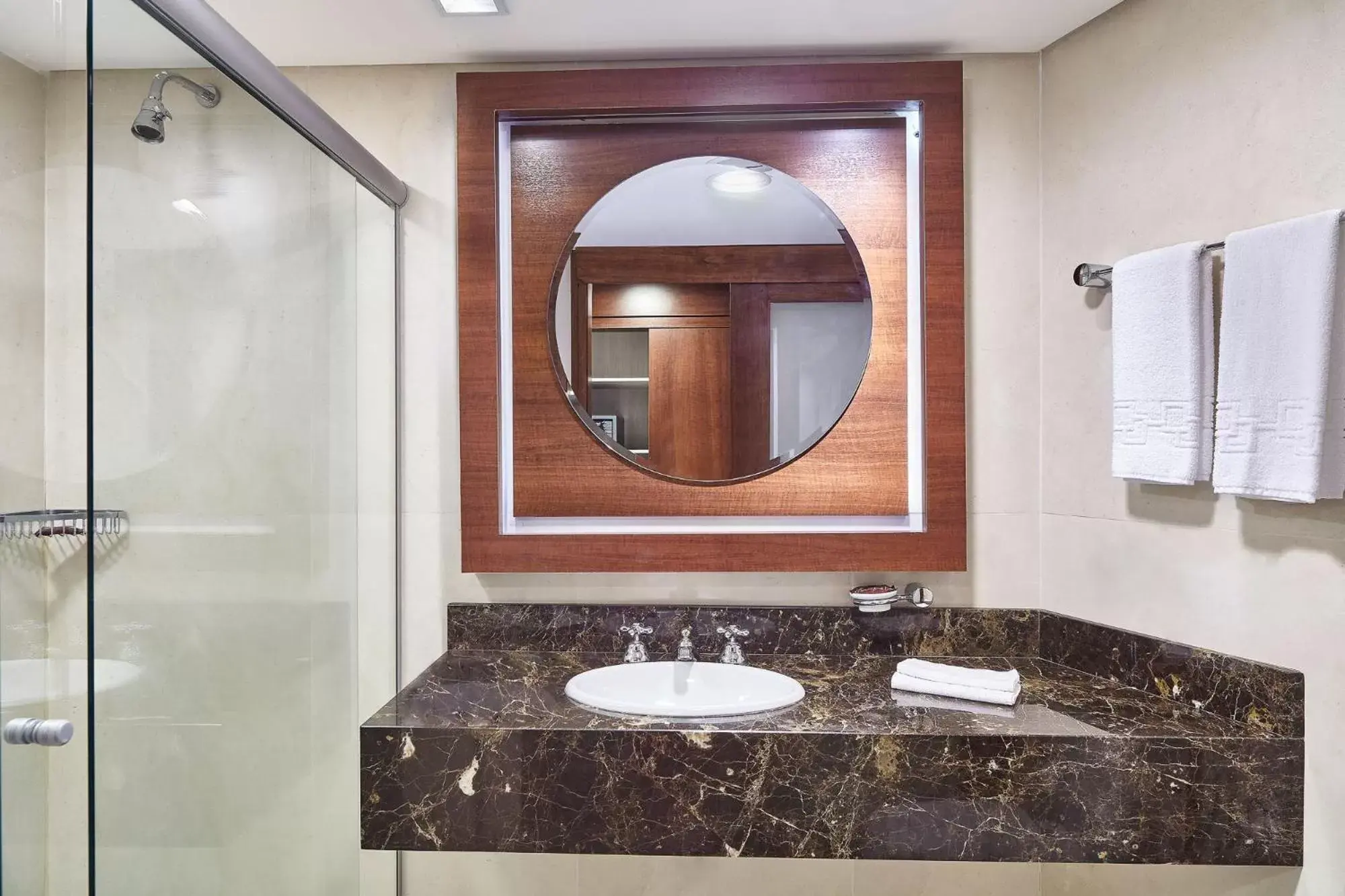 Bathroom in Hilton Porto Alegre, Brazil