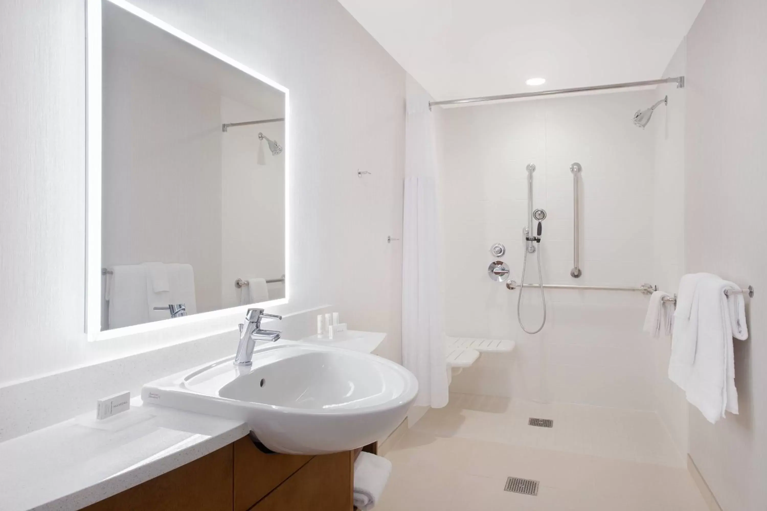 Bathroom in SpringHill Suites by Marriott Mount Laurel