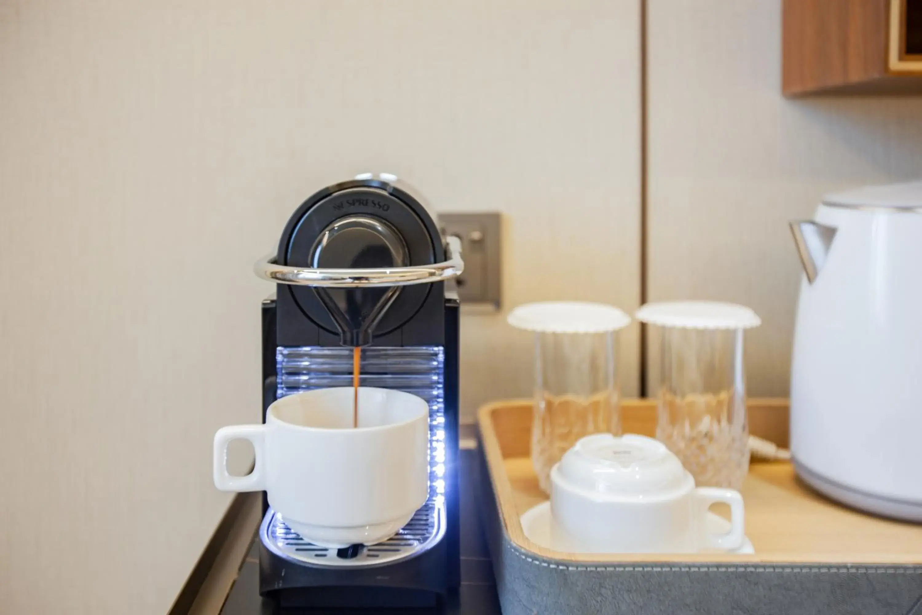 Coffee/Tea Facilities in Amber Hotel Jeju
