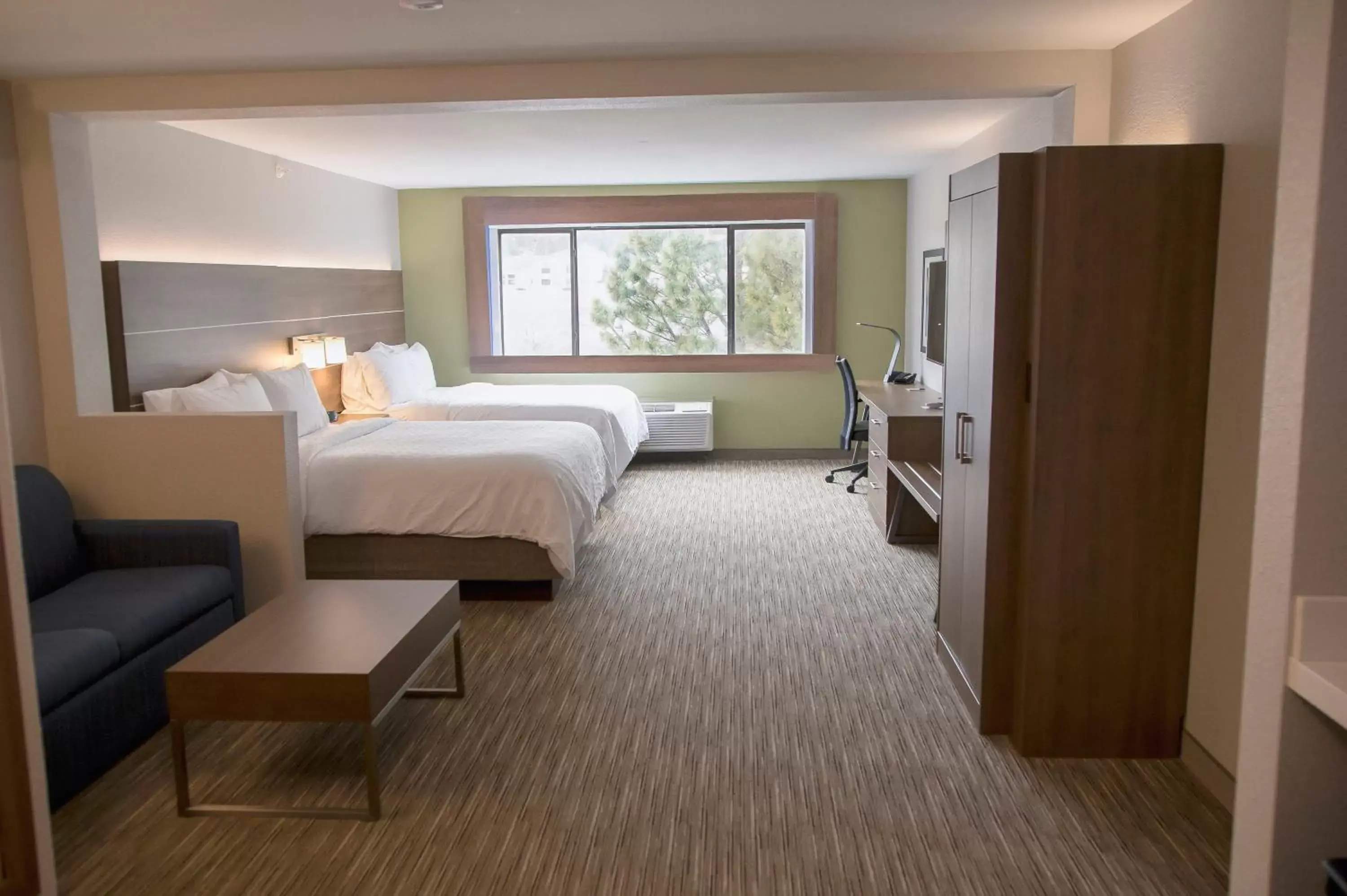 Photo of the whole room, Bed in Holiday Inn Express & Suites Colorado Springs North, an IHG Hotel