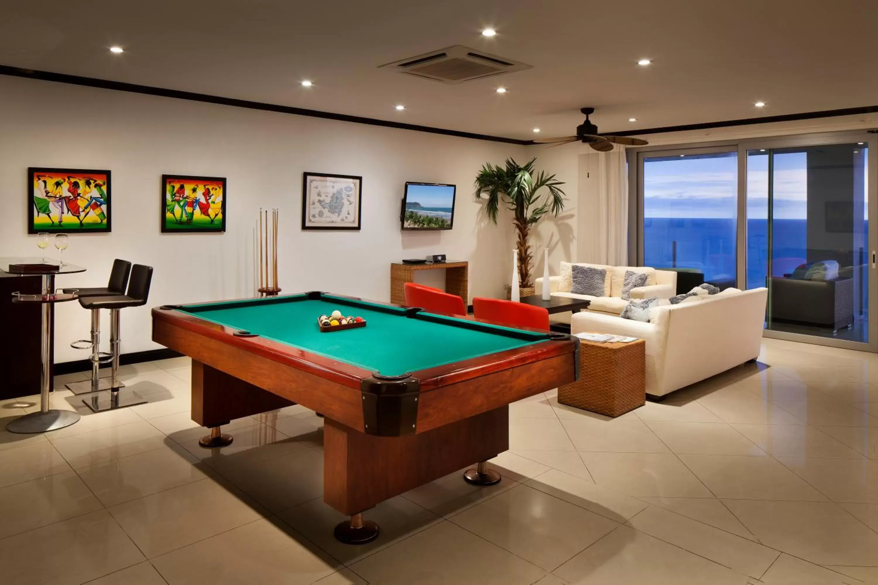 Billiards in Best in Jaco Condos at Diamante del Sol