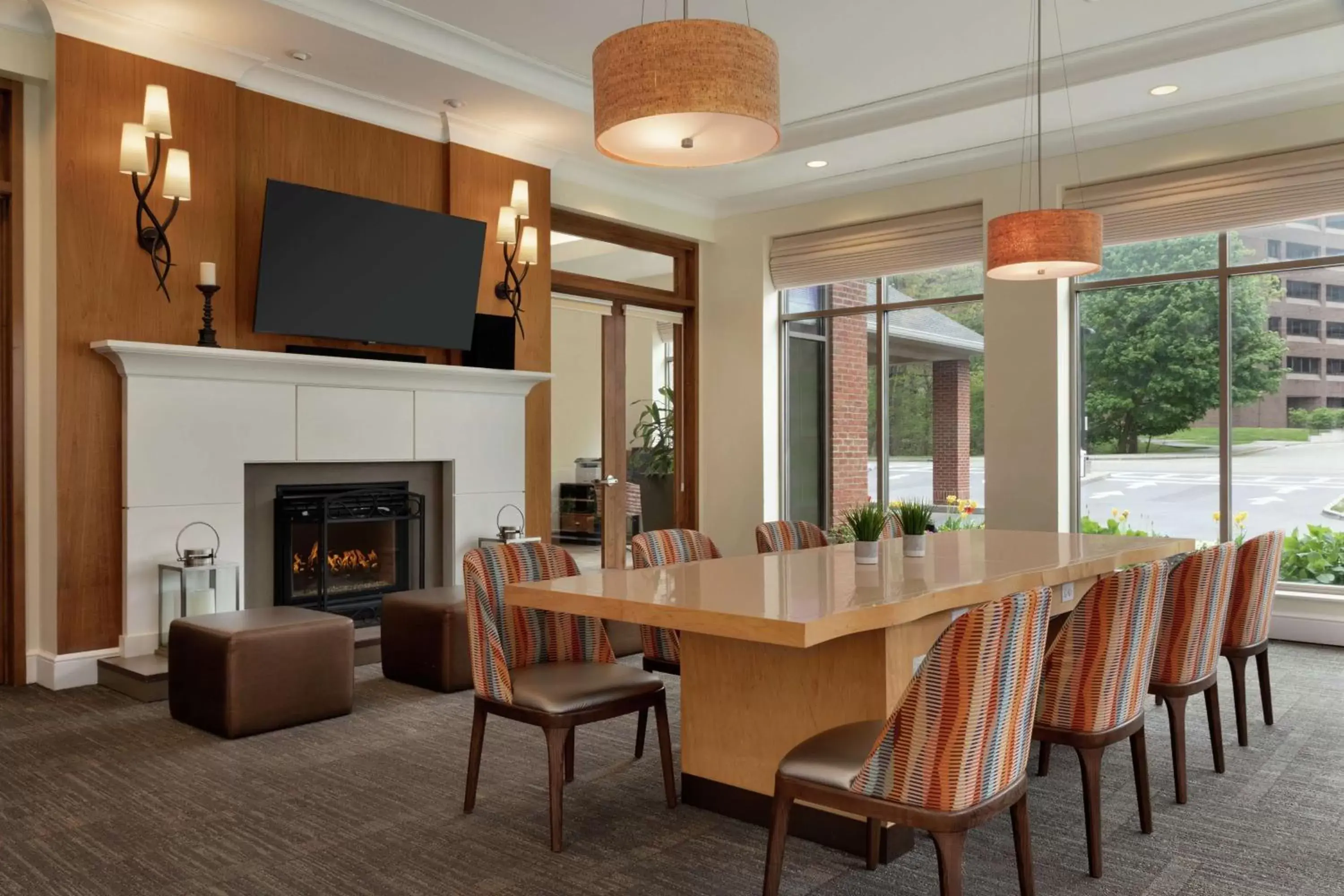 Lobby or reception in Hilton Garden Inn Stony Brook