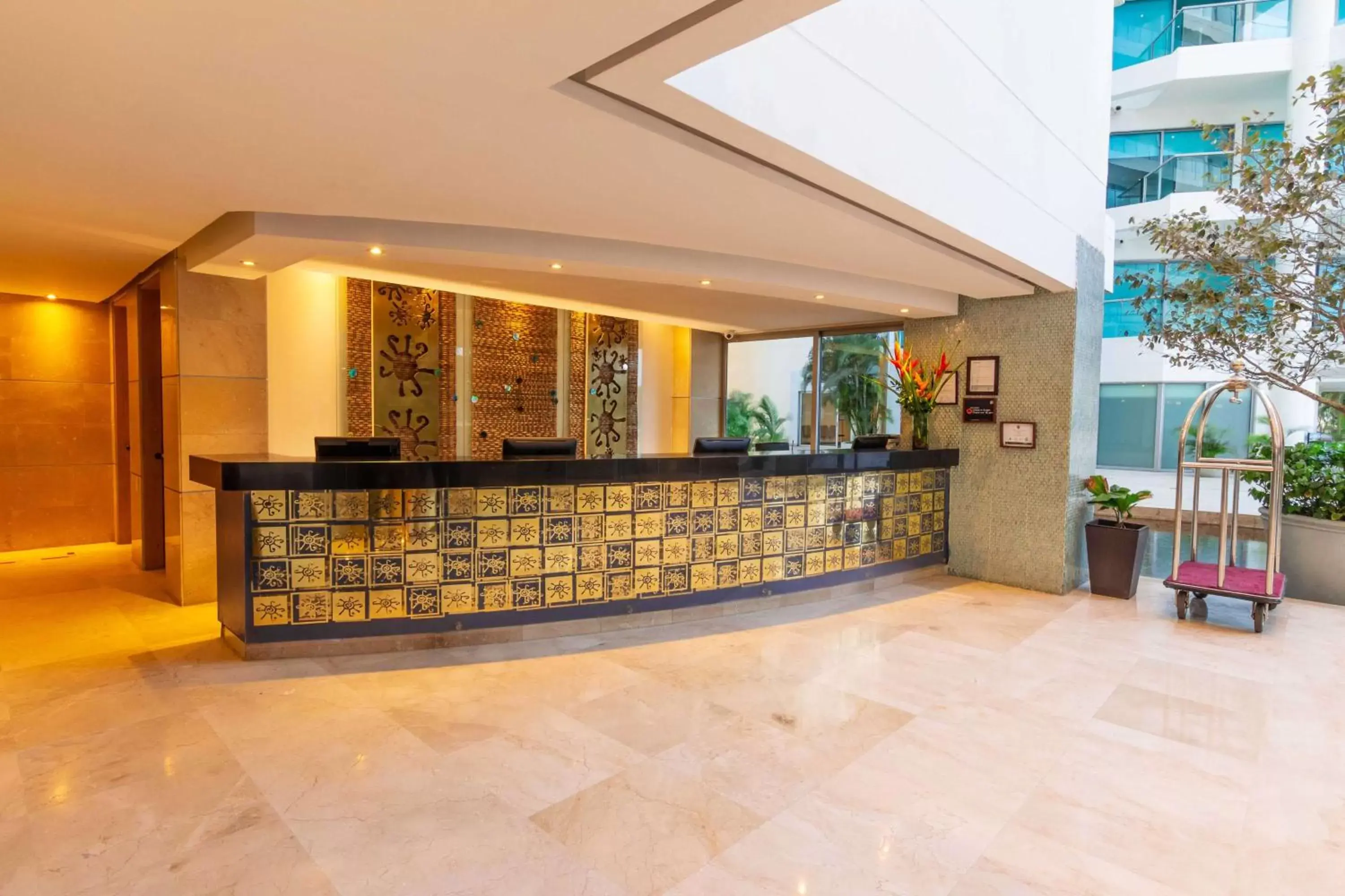 Lobby or reception in Sonesta Hotel Cartagena Lobby or reception in Sonesta Hotel Cartagena