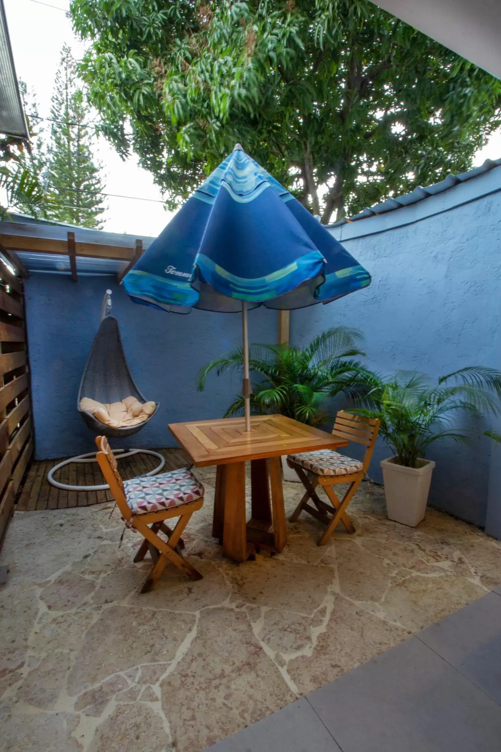 Patio in Hotel Casa Valeria