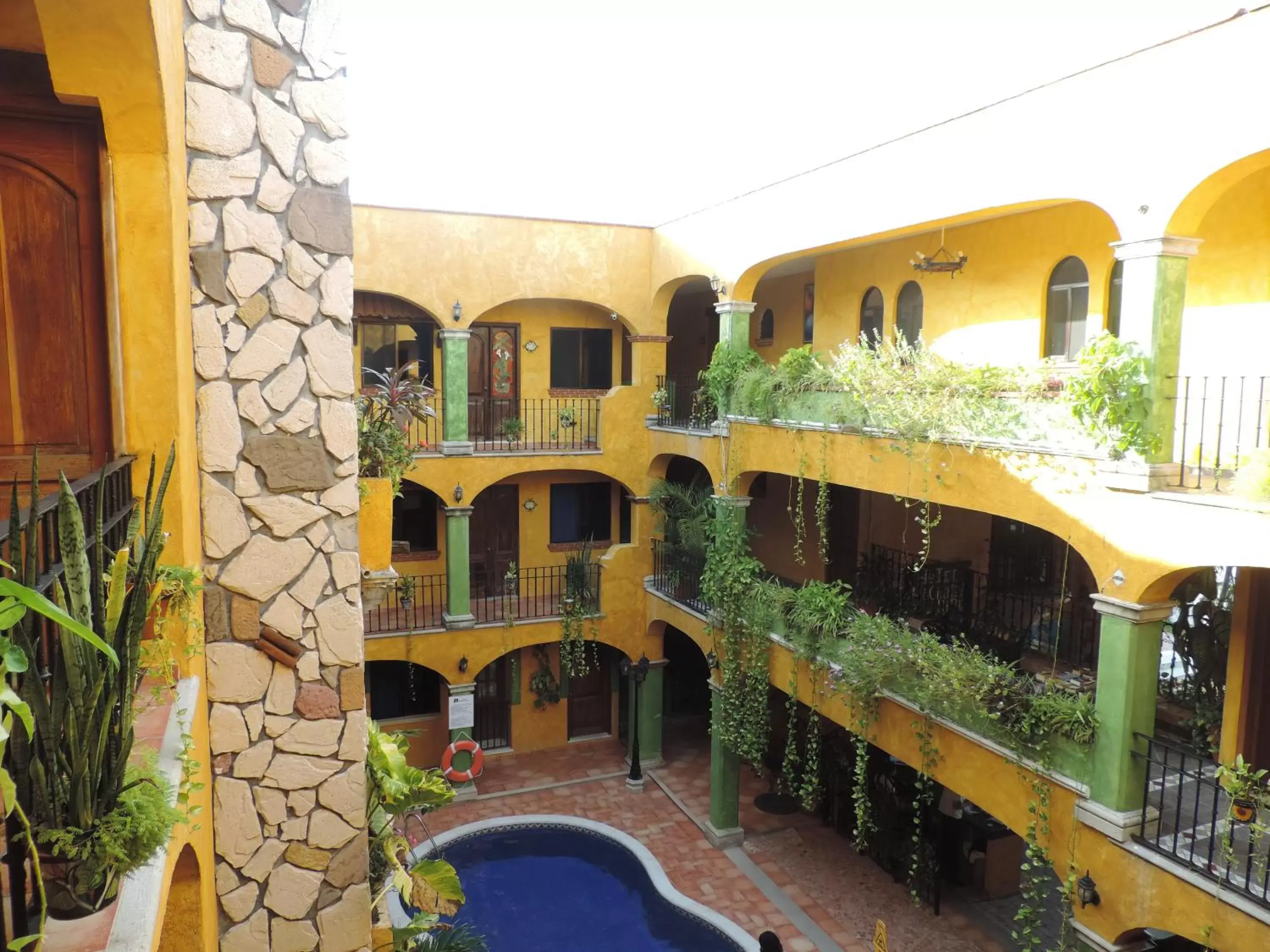 Patio in Hacienda Del Caribe Hotel