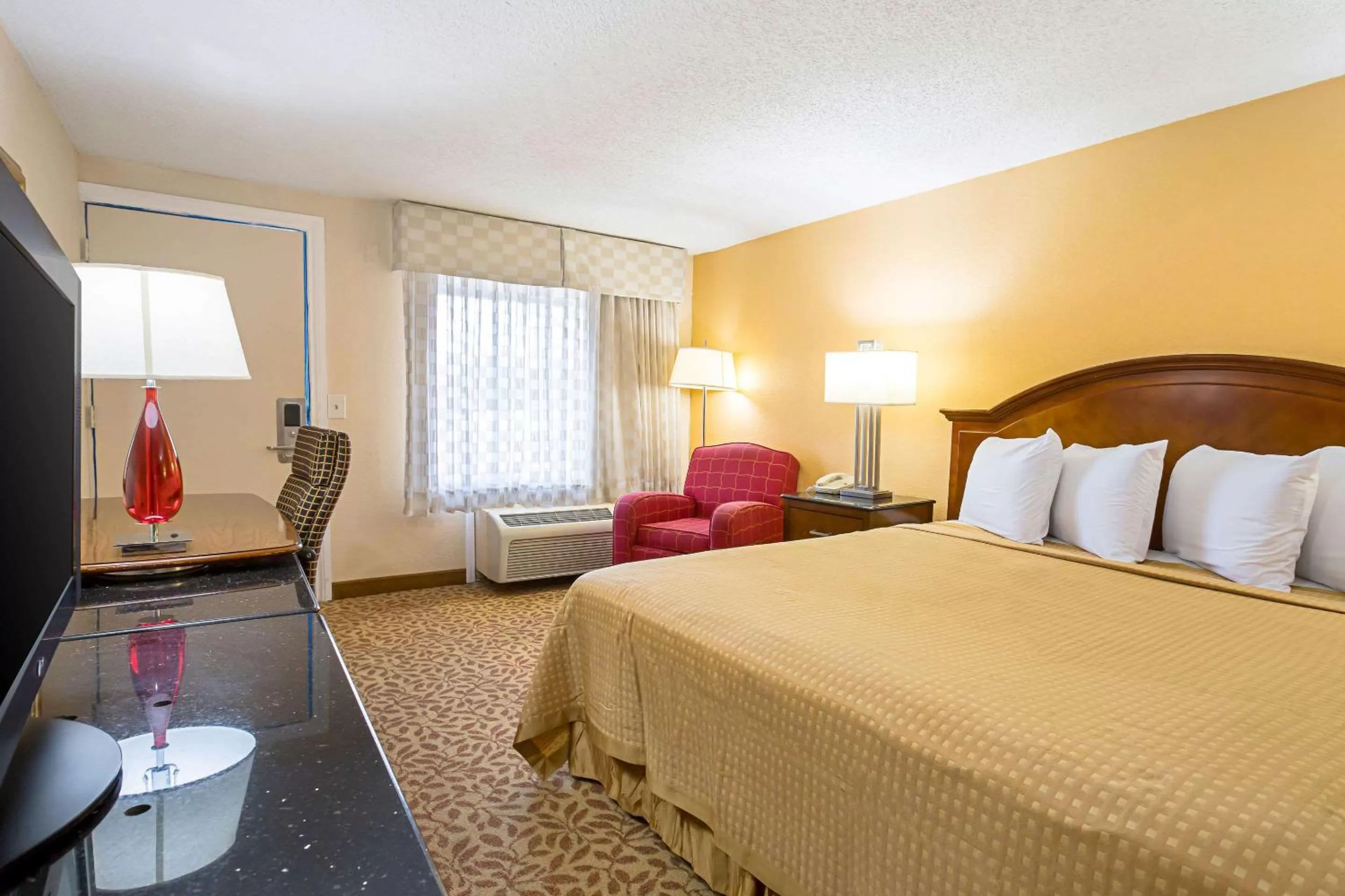 Photo of the whole room, Bed in Rodeway Inn Metro Airport