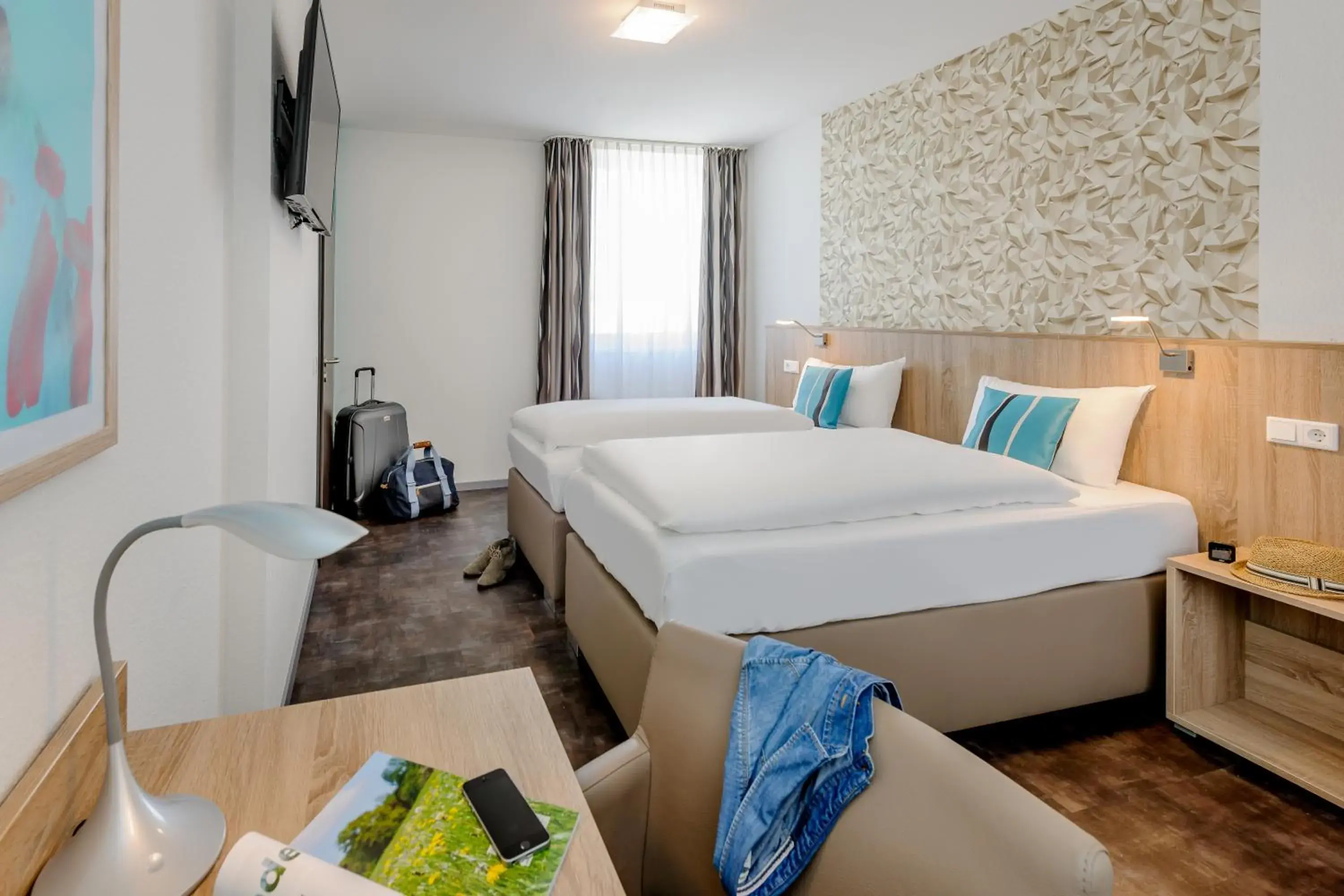 Bed in ibis Styles Arnsberg Sauerland