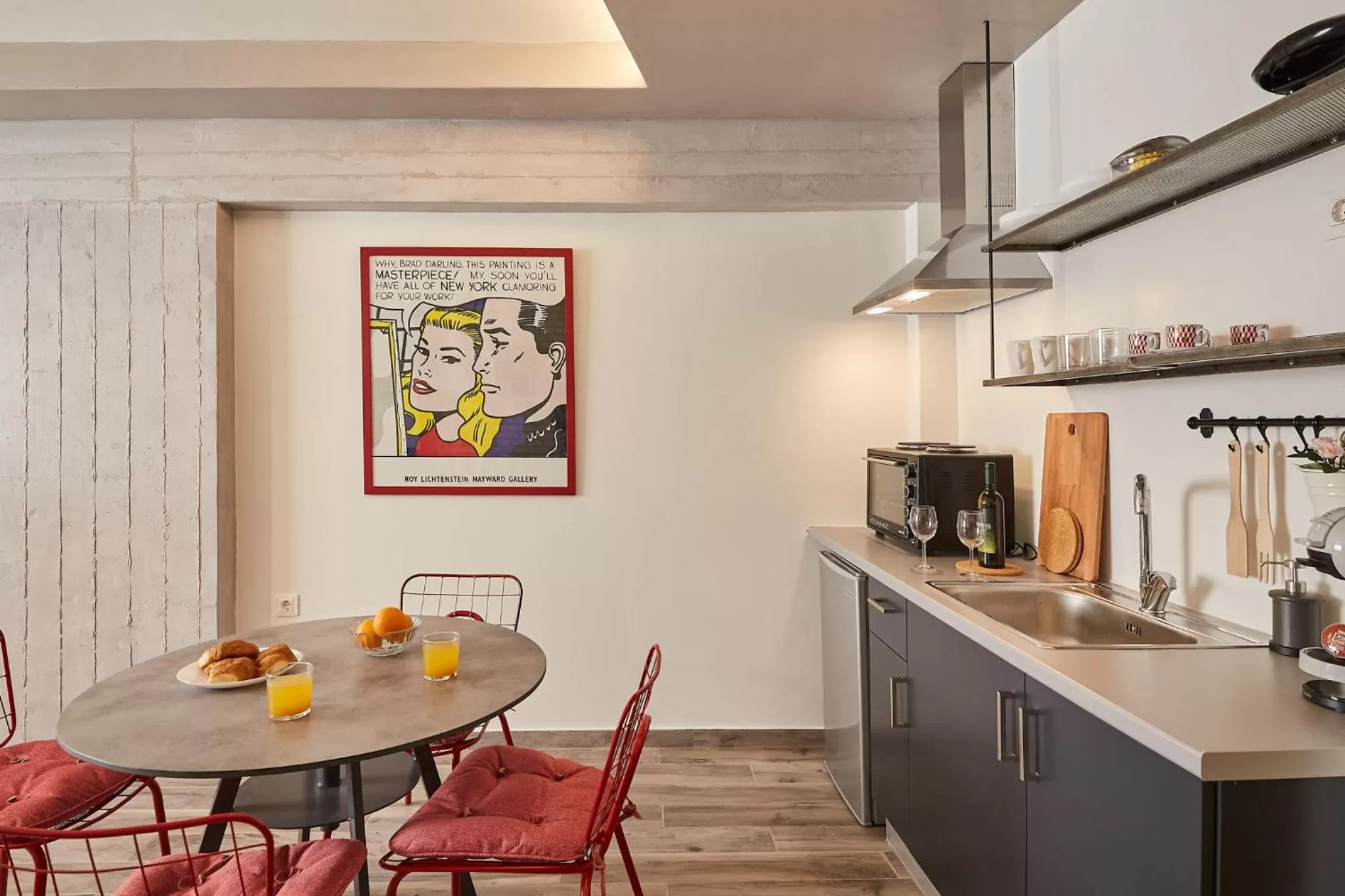 Kitchen or kitchenette, Kitchen/Kitchenette in toStay-Unique apartment hotel in Athens center!