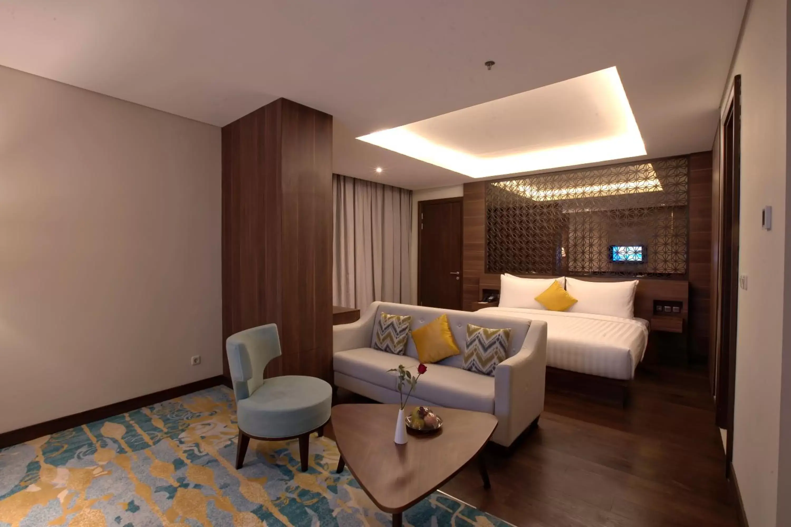 bunk bed, Seating Area in Grand Soll Marina Hotel