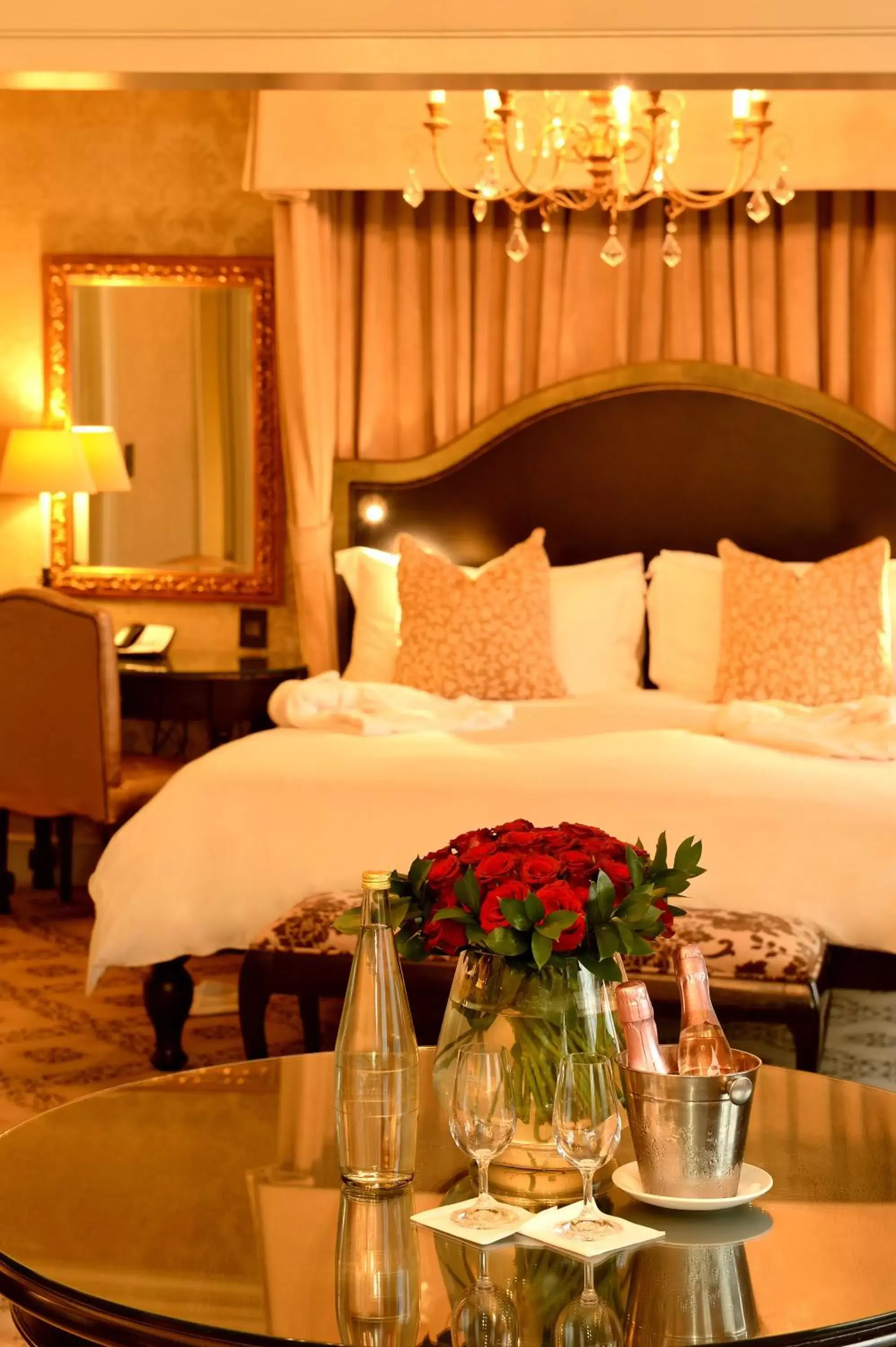 Bed in Palazzo Hotel