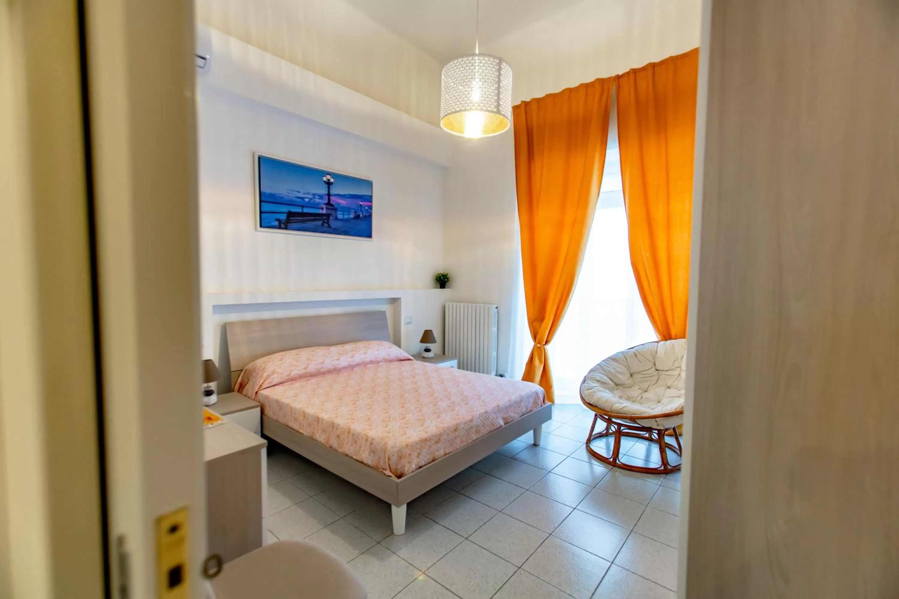 Bed in Antonella home b&b