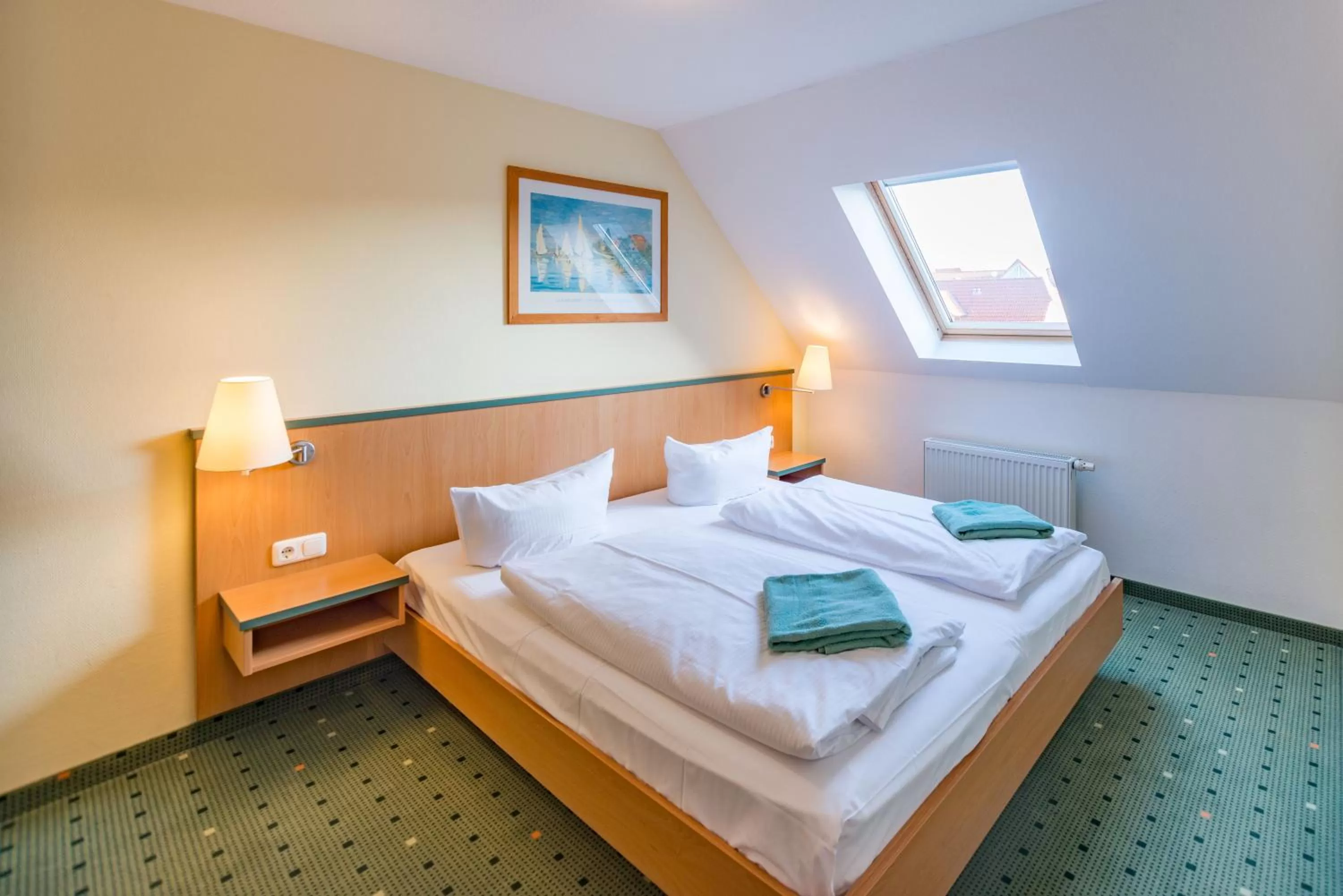 Photo of the whole room, Bed in Am Weststrand Apartmenthaus Waldeck