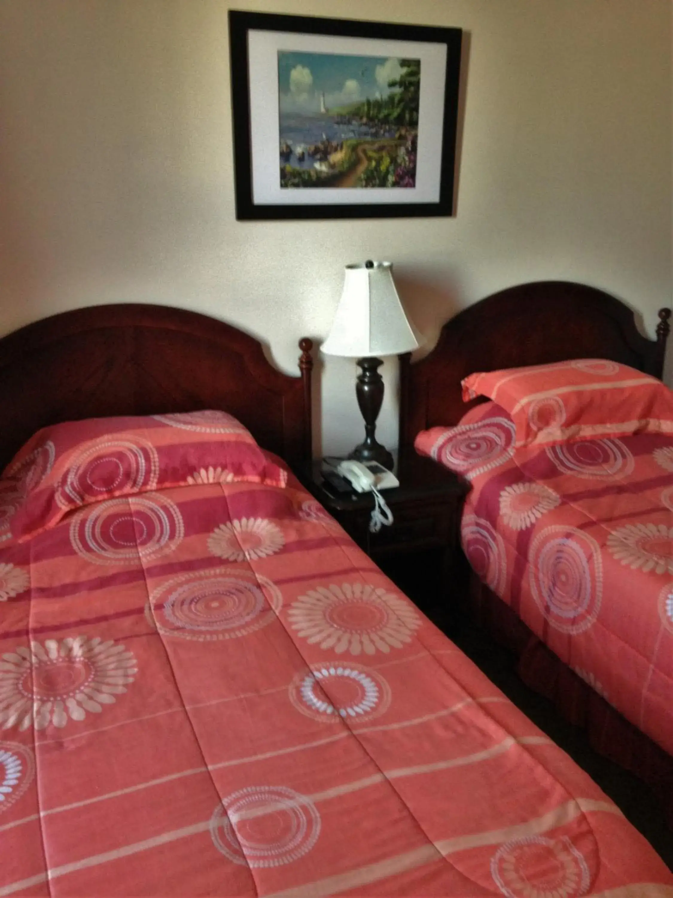 Decorative detail, Bed in Hotel Bon Accueil