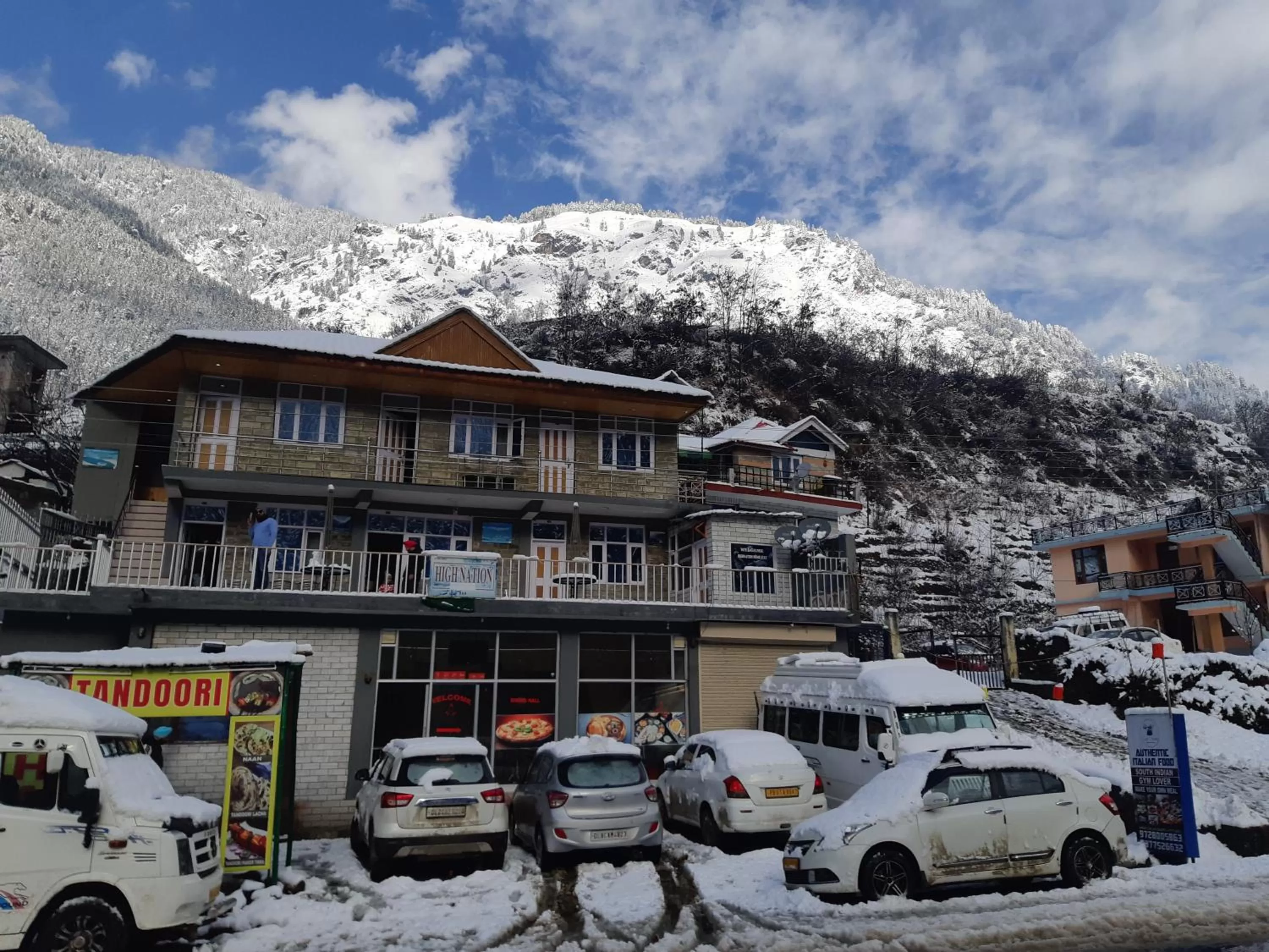 Winter in High Nation Resort Manali
