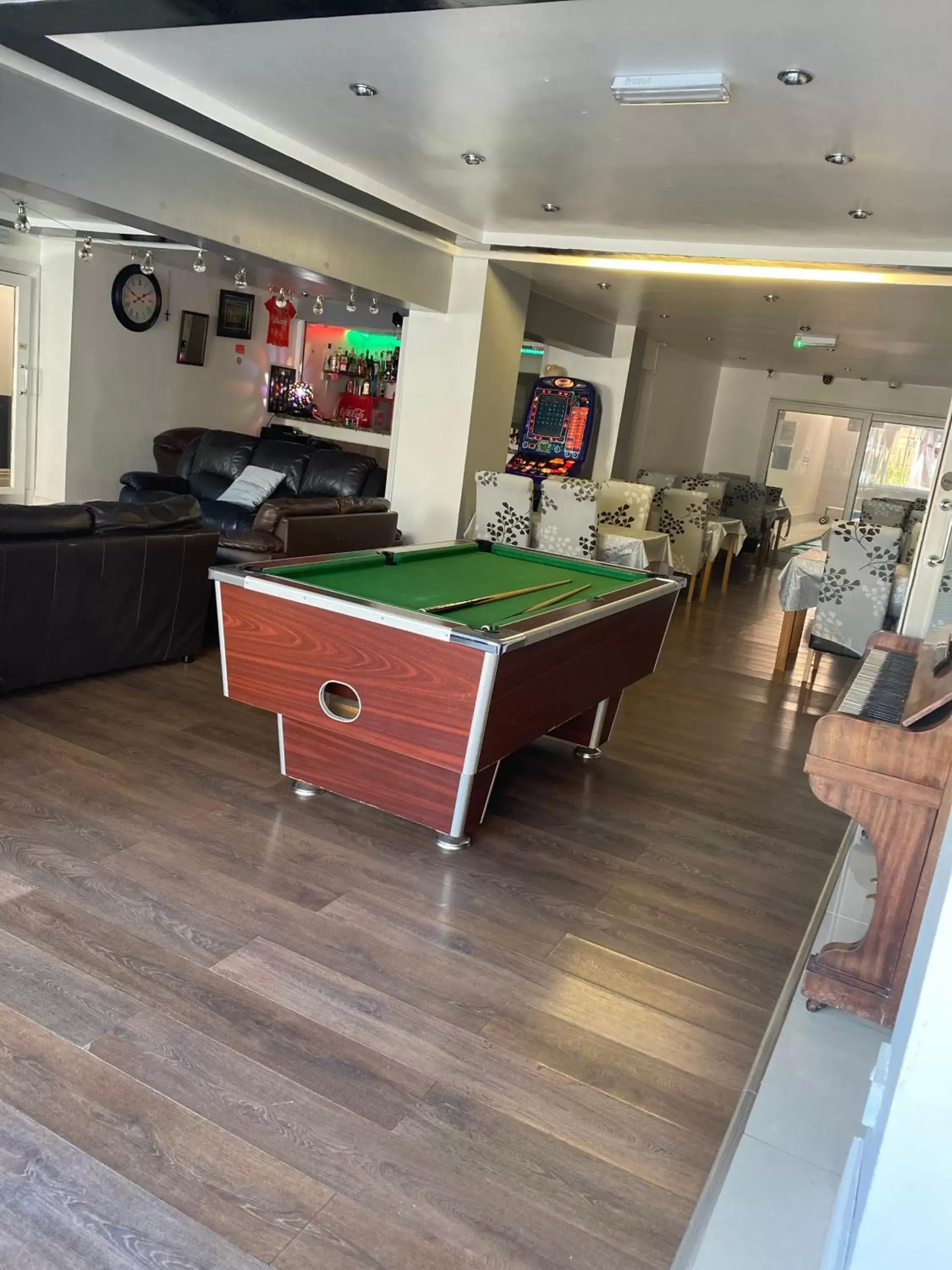 Billiards in The Woodfield Hotel