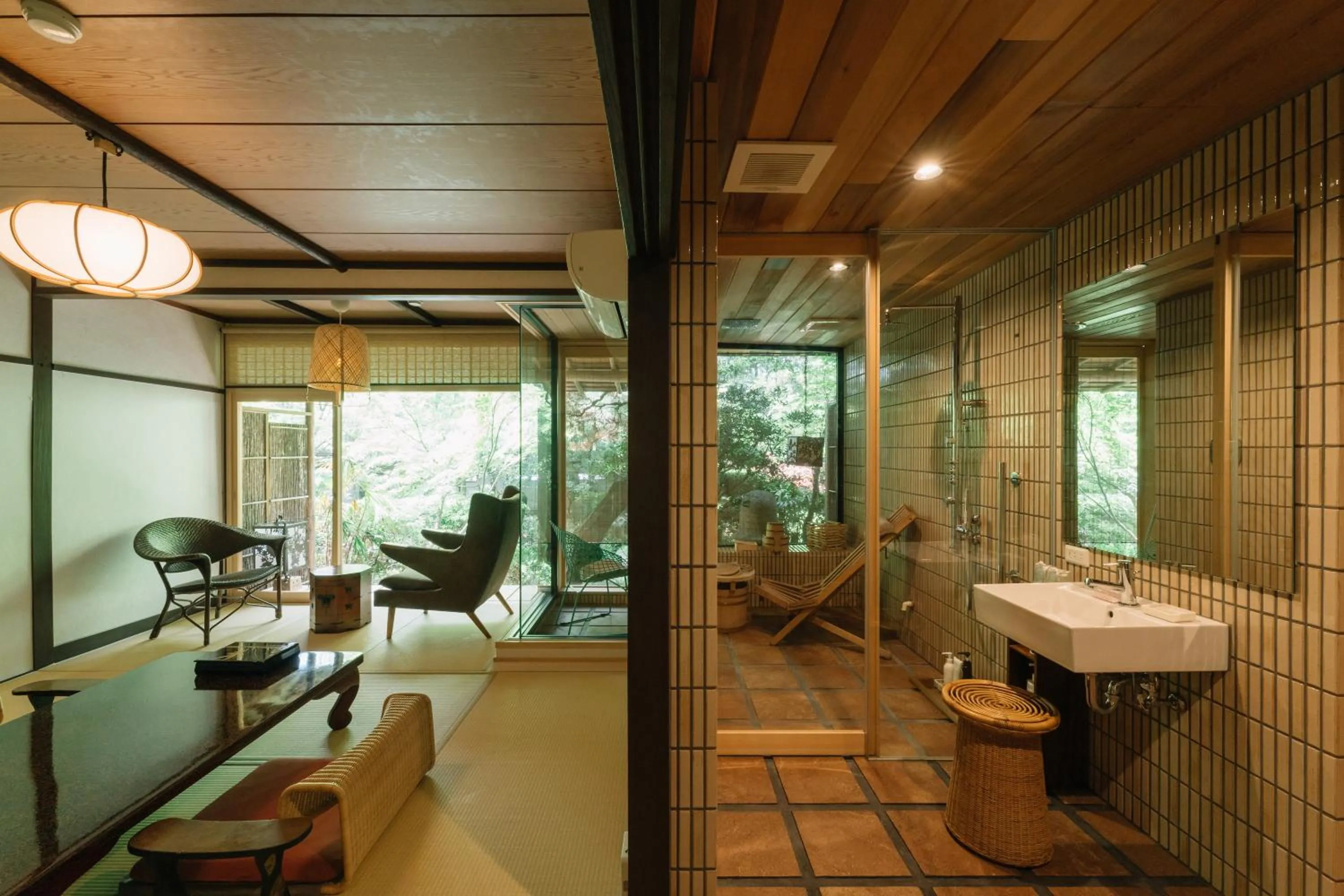 Garden in Kyoto Nanzenji Ryokan Yachiyo Established in 1915