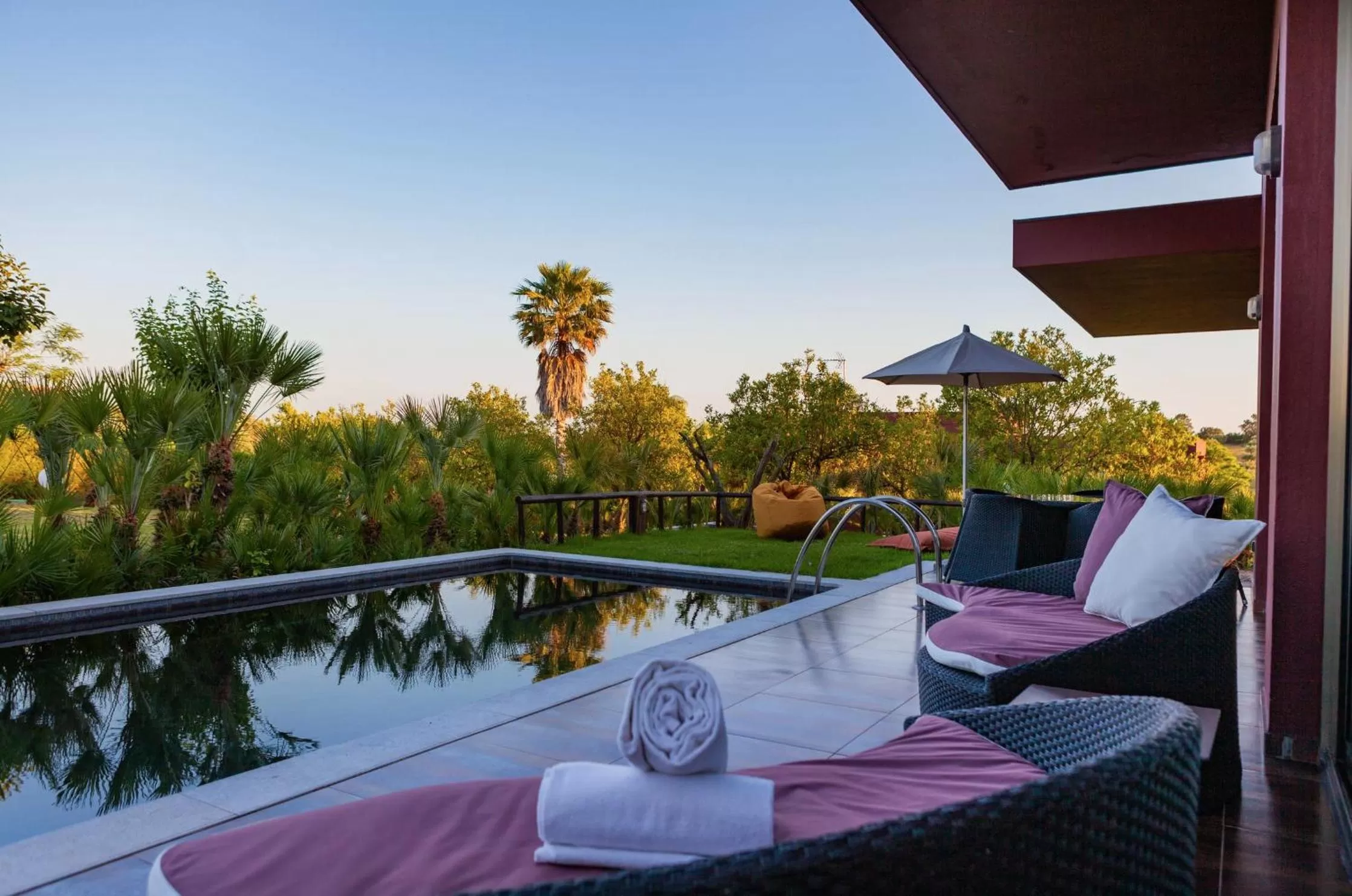 Garden view in Montargil Monte Novo