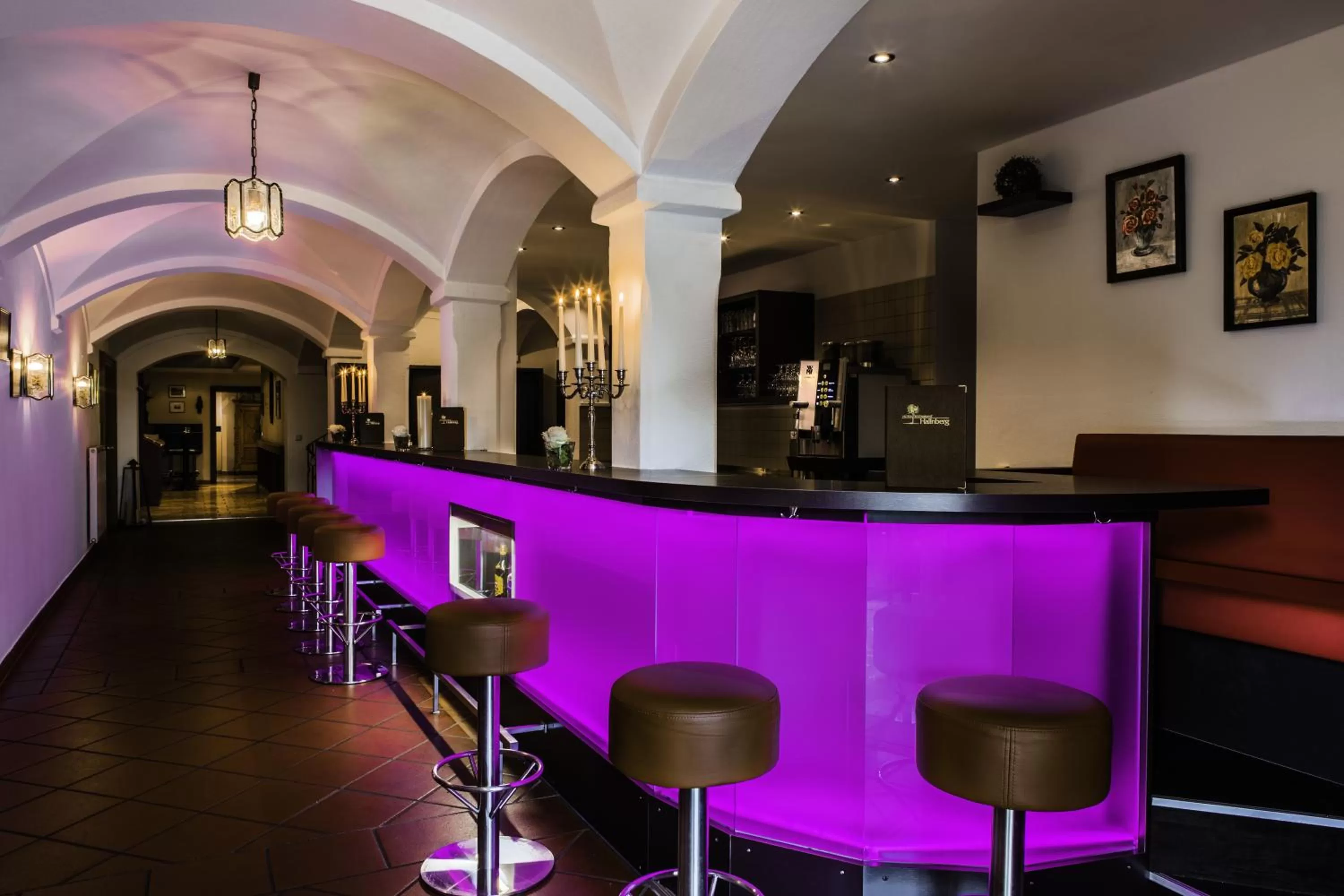 Lounge or bar in Landhotel Hallnberg