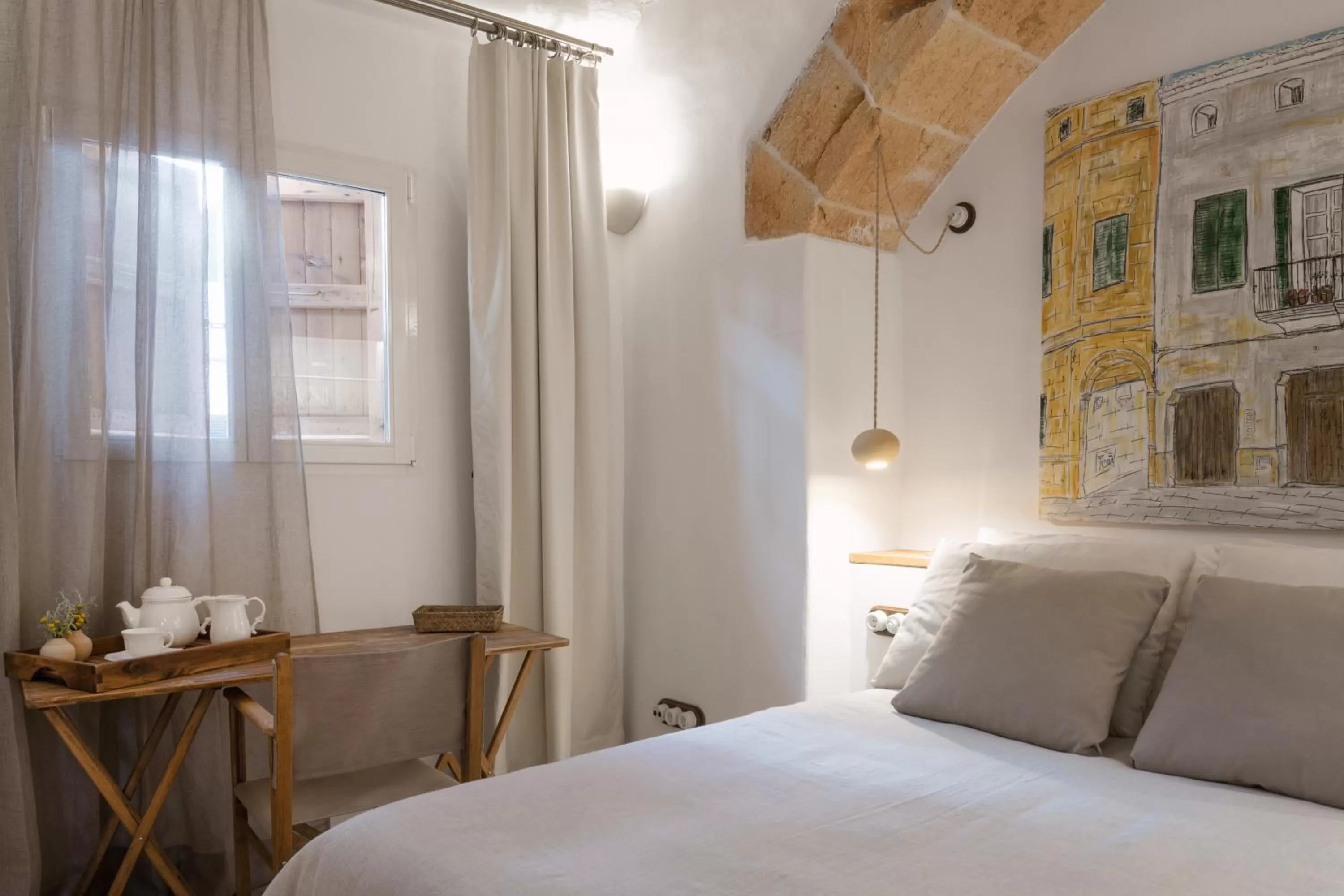 Photo of the whole room, Bed in Hotel Nou Sant Antoni