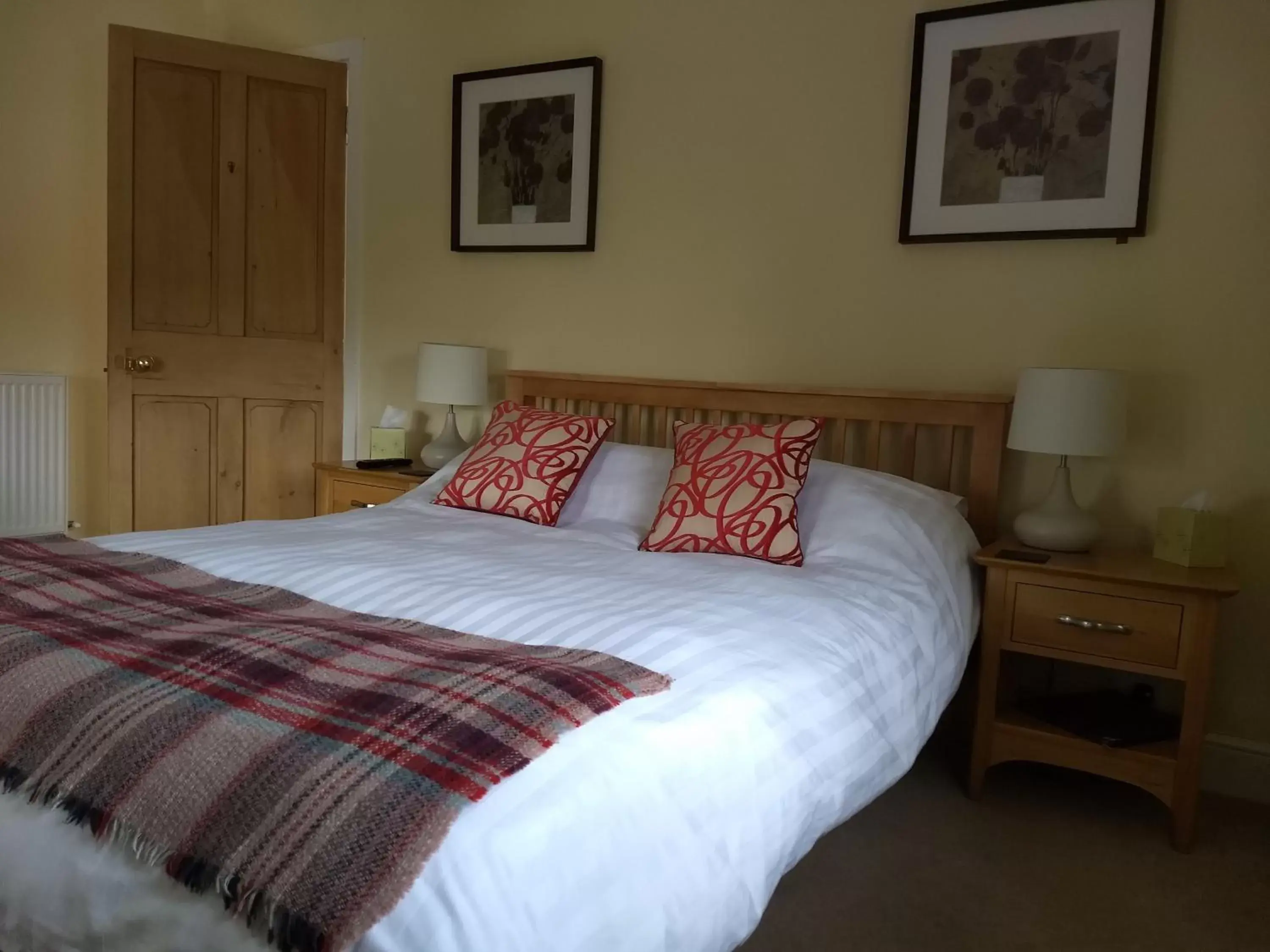 Bedroom, Bed in The Old Rectory Bed and Breakfast