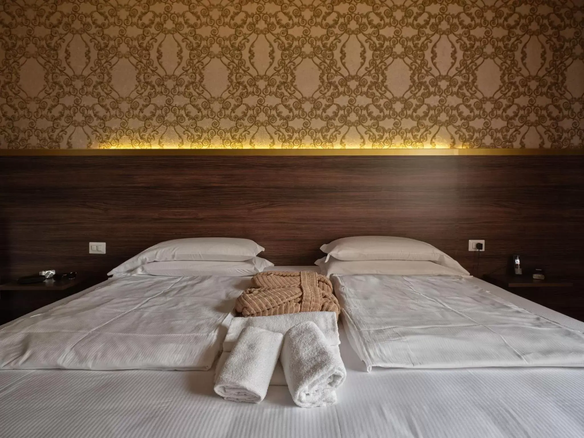 Bed in Hotel Giulietta