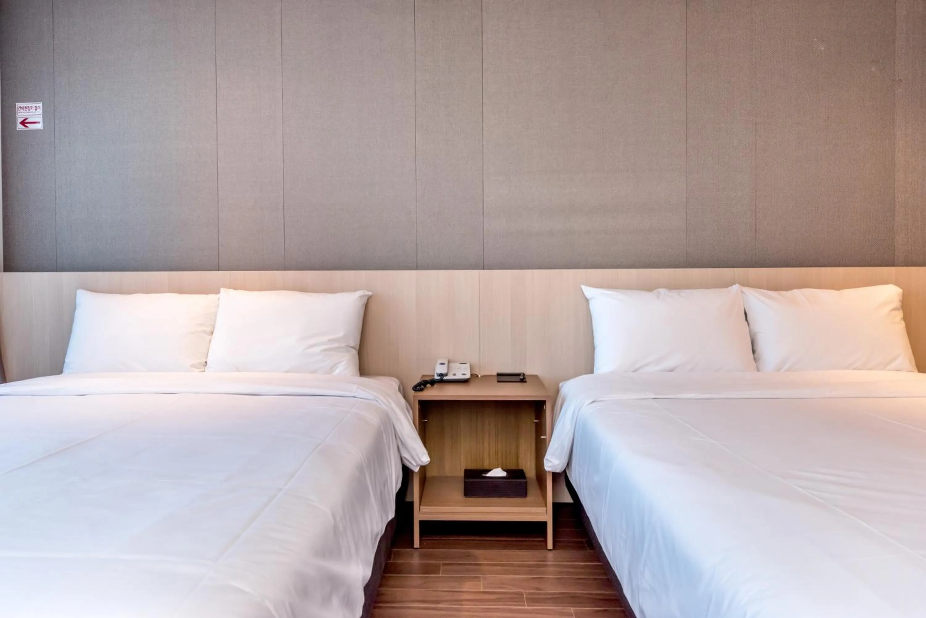 Bed in The First70 Hotel