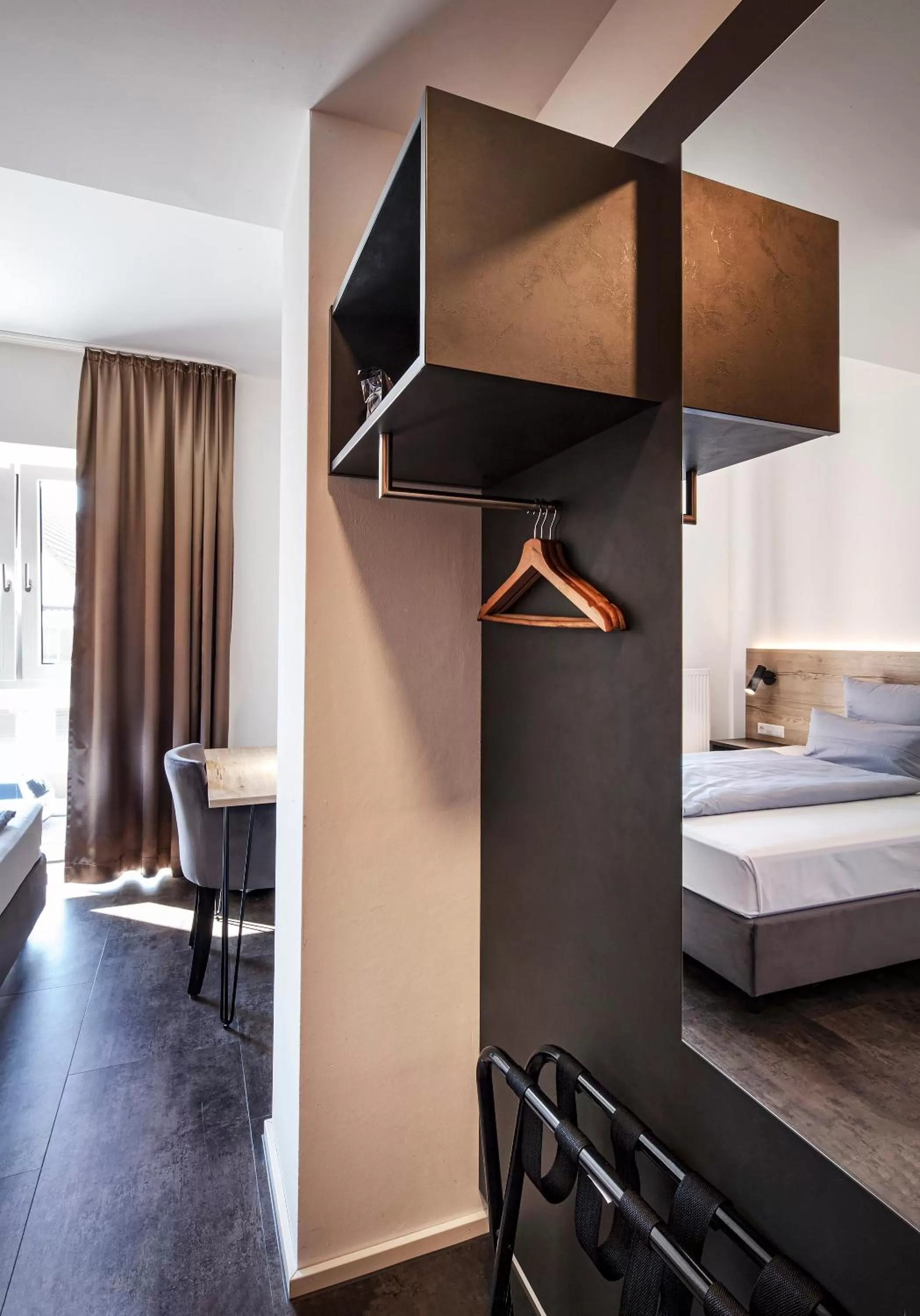 Decorative detail, Bed in Drexel`s Parkhotel am Schloss