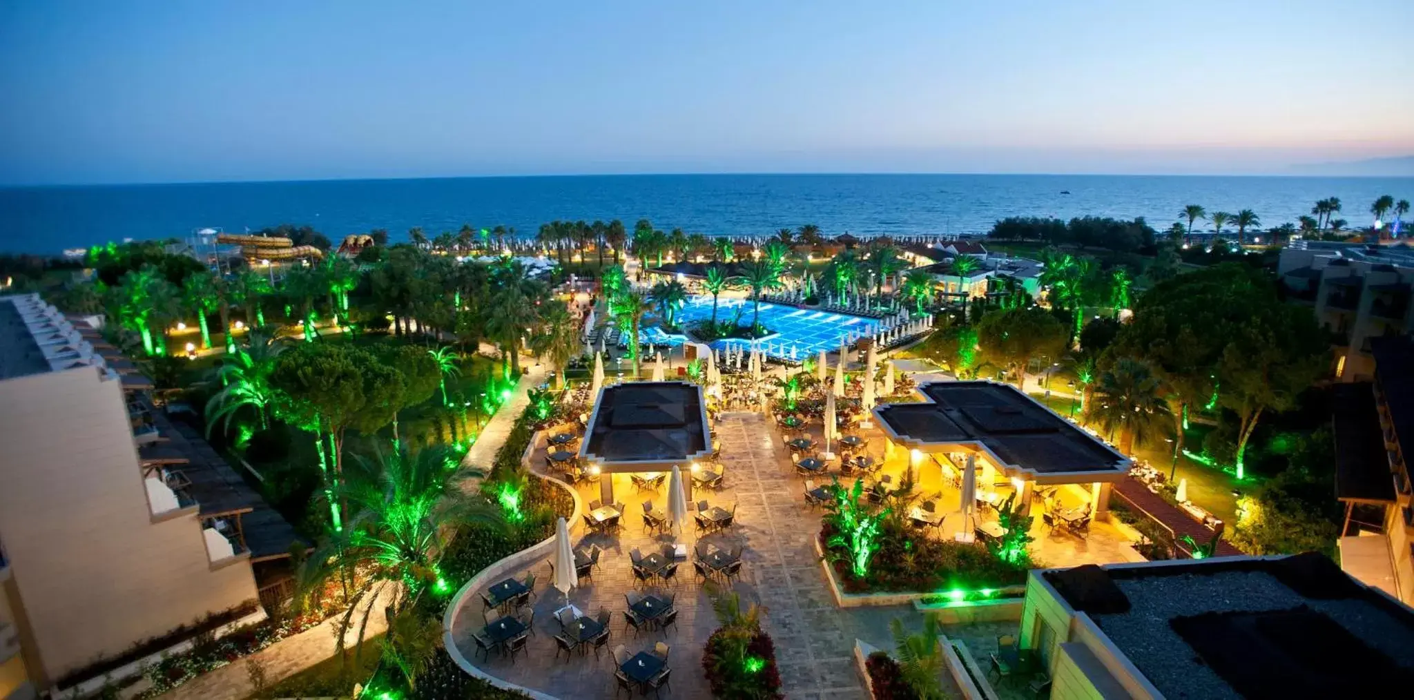 Night, Bird's-eye View in Crystal Tat Beach Golf Resort & Spa - Ultimate All Inclusive