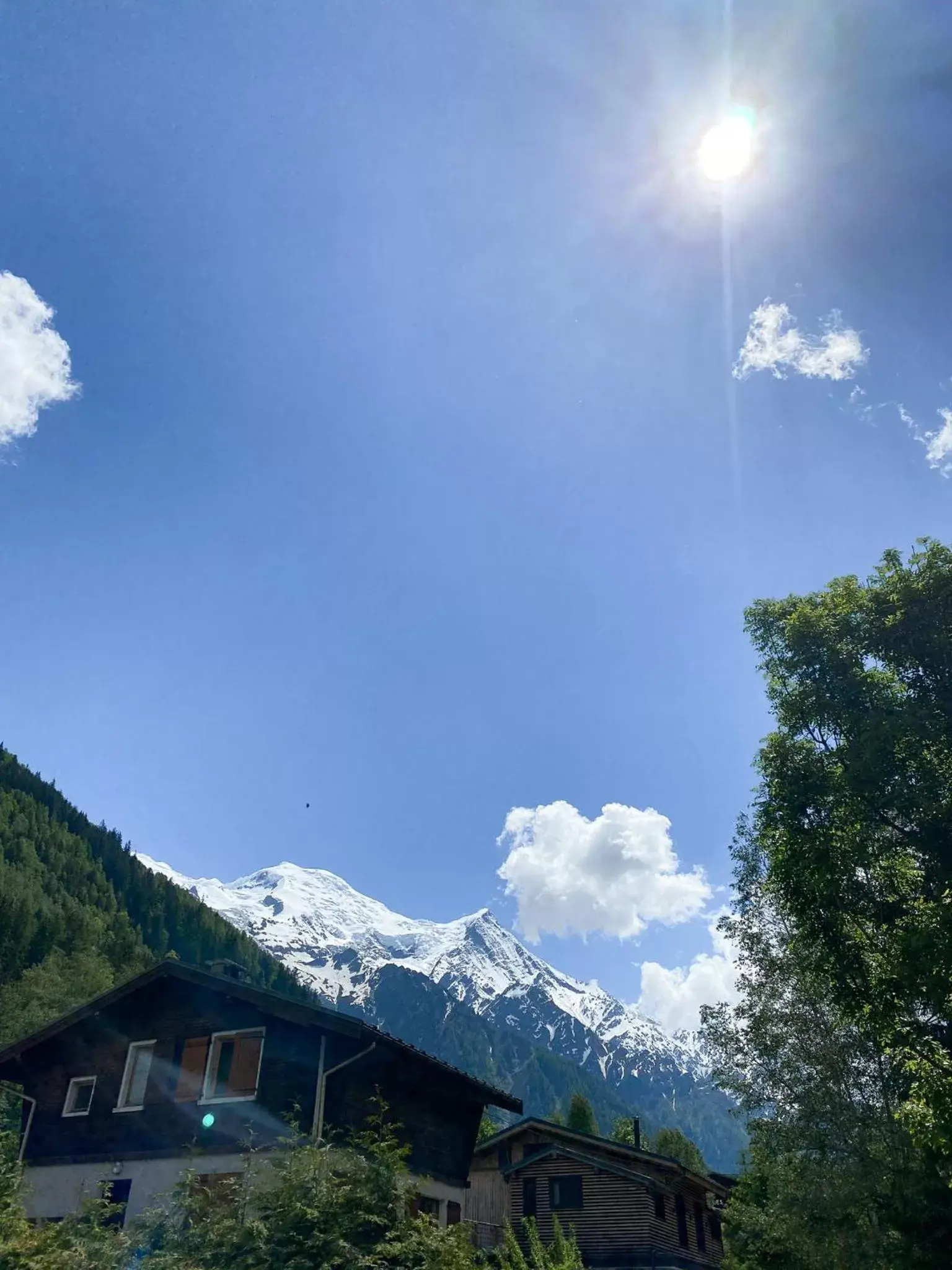 View (from property/room) in Appart'hôtel Bellamy Chamonix