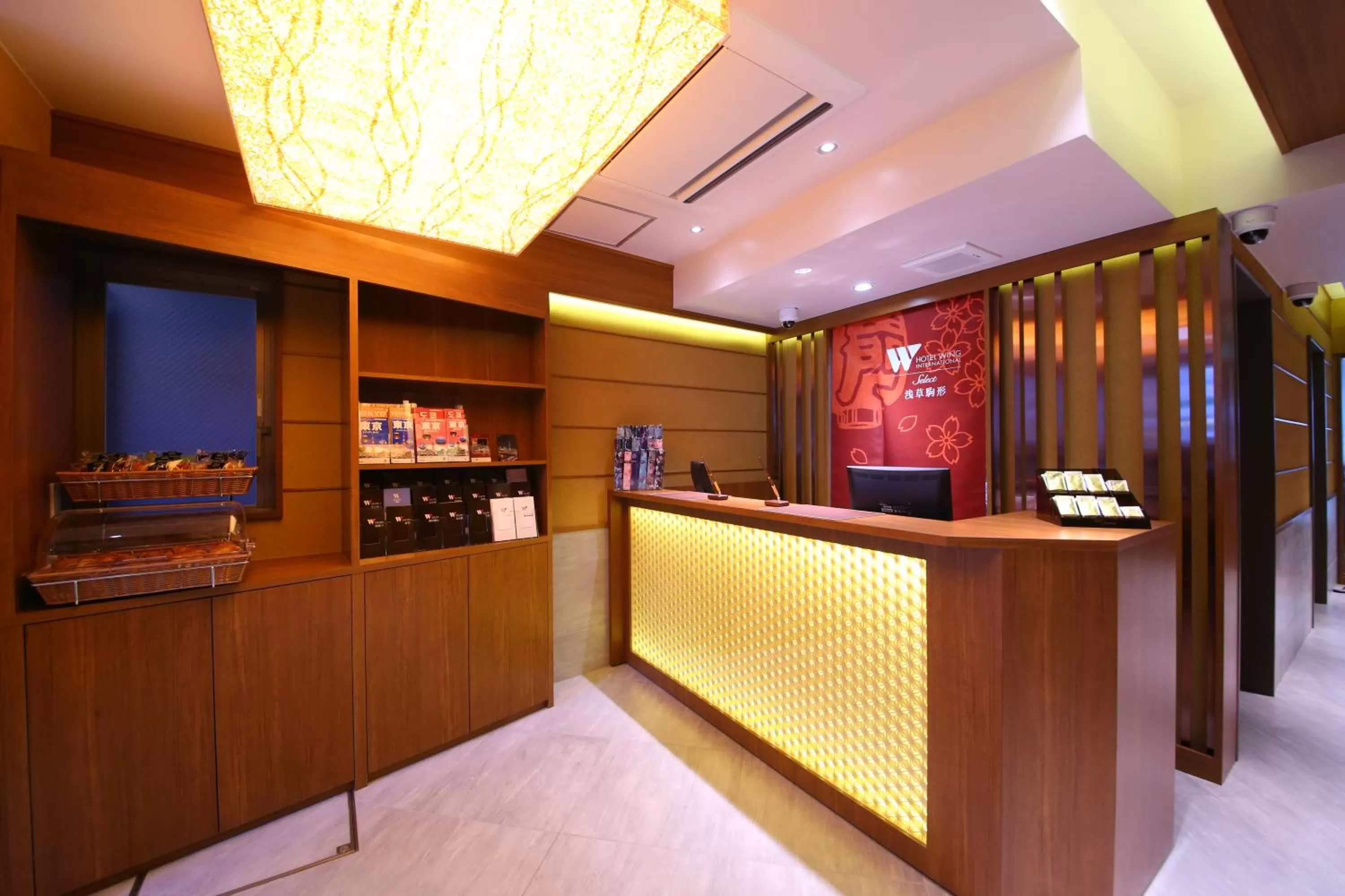 Lobby or reception in Hotel Wing International Select Asakusa Komagata
