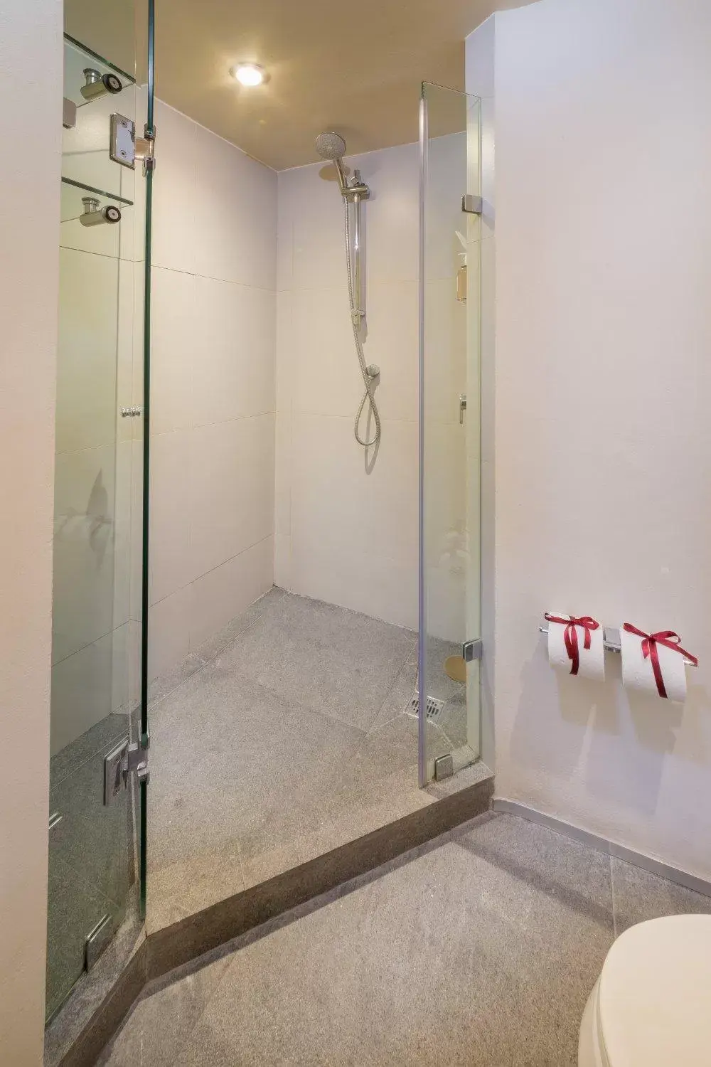 Shower, Bathroom in Suites Contempo