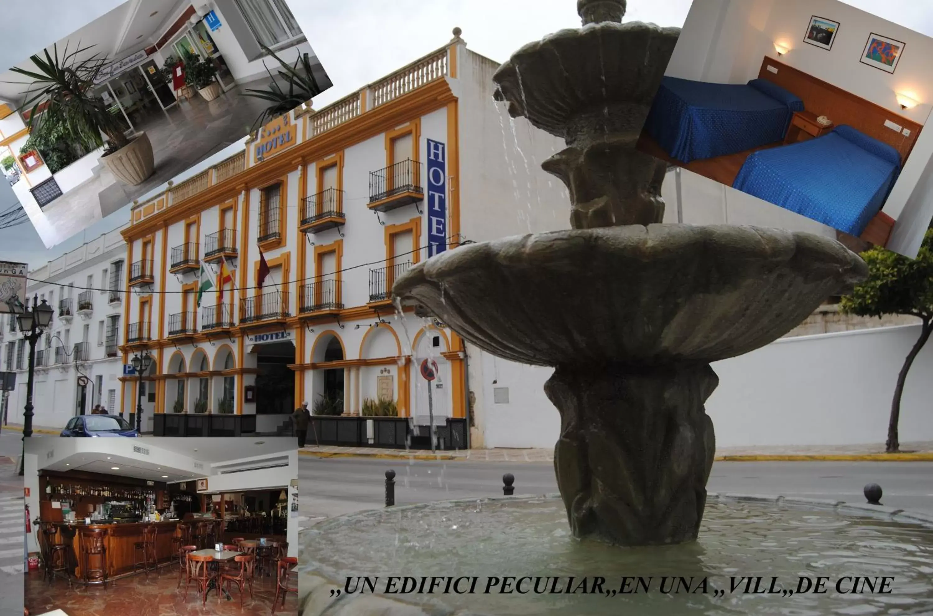 Decorative detail, Property Building in Hotel Peña de Arcos