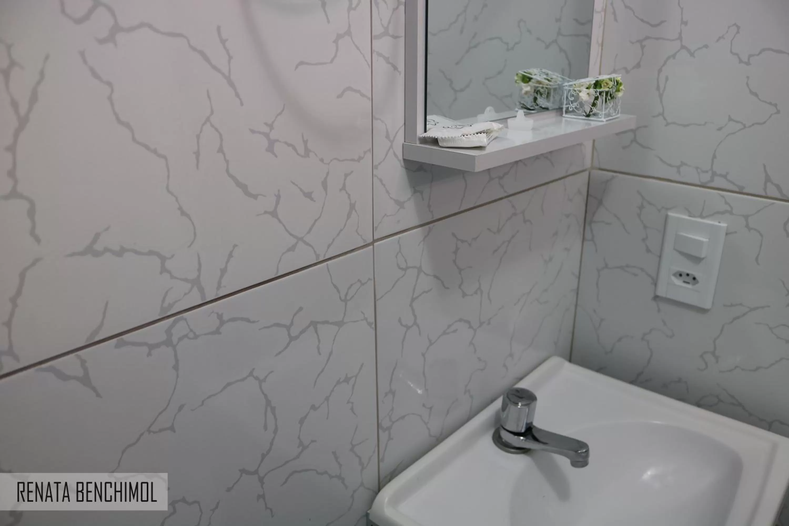 Bathroom in Pousada Flor Dália