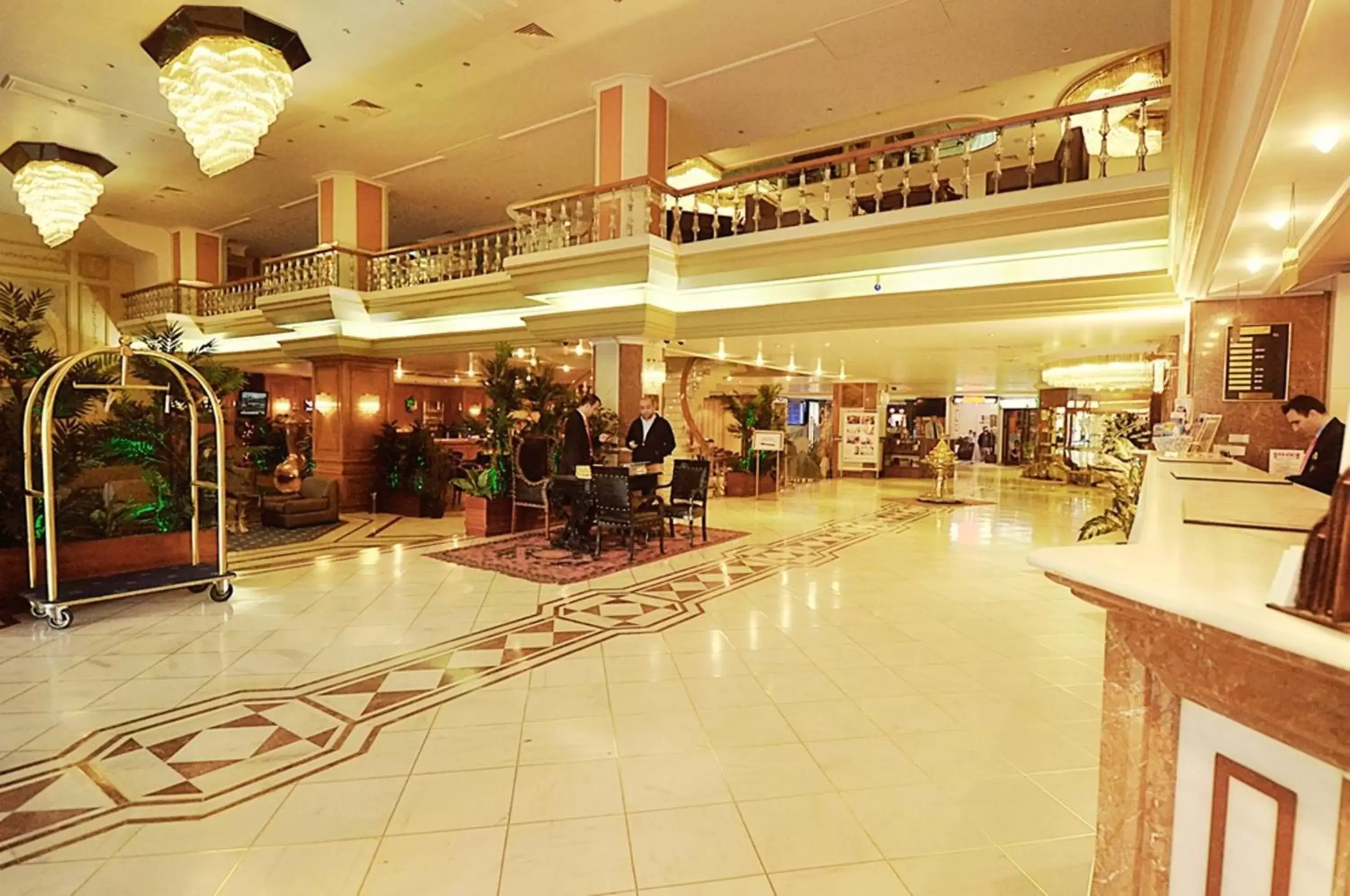 Lobby or reception in Akgun Istanbul Hotel