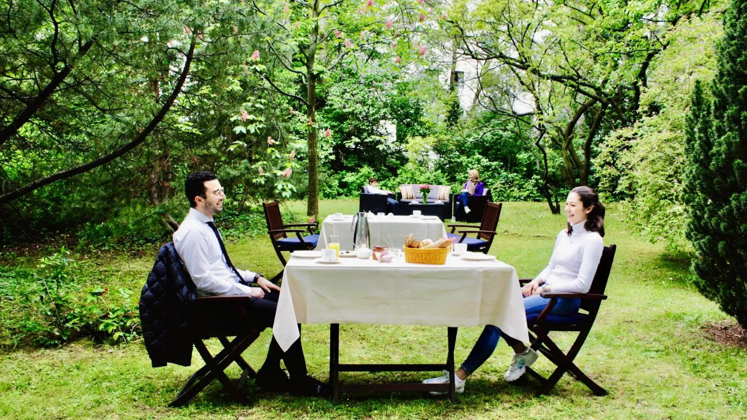 Garden view, Restaurant/Places to Eat in Hotel Carolinenhof