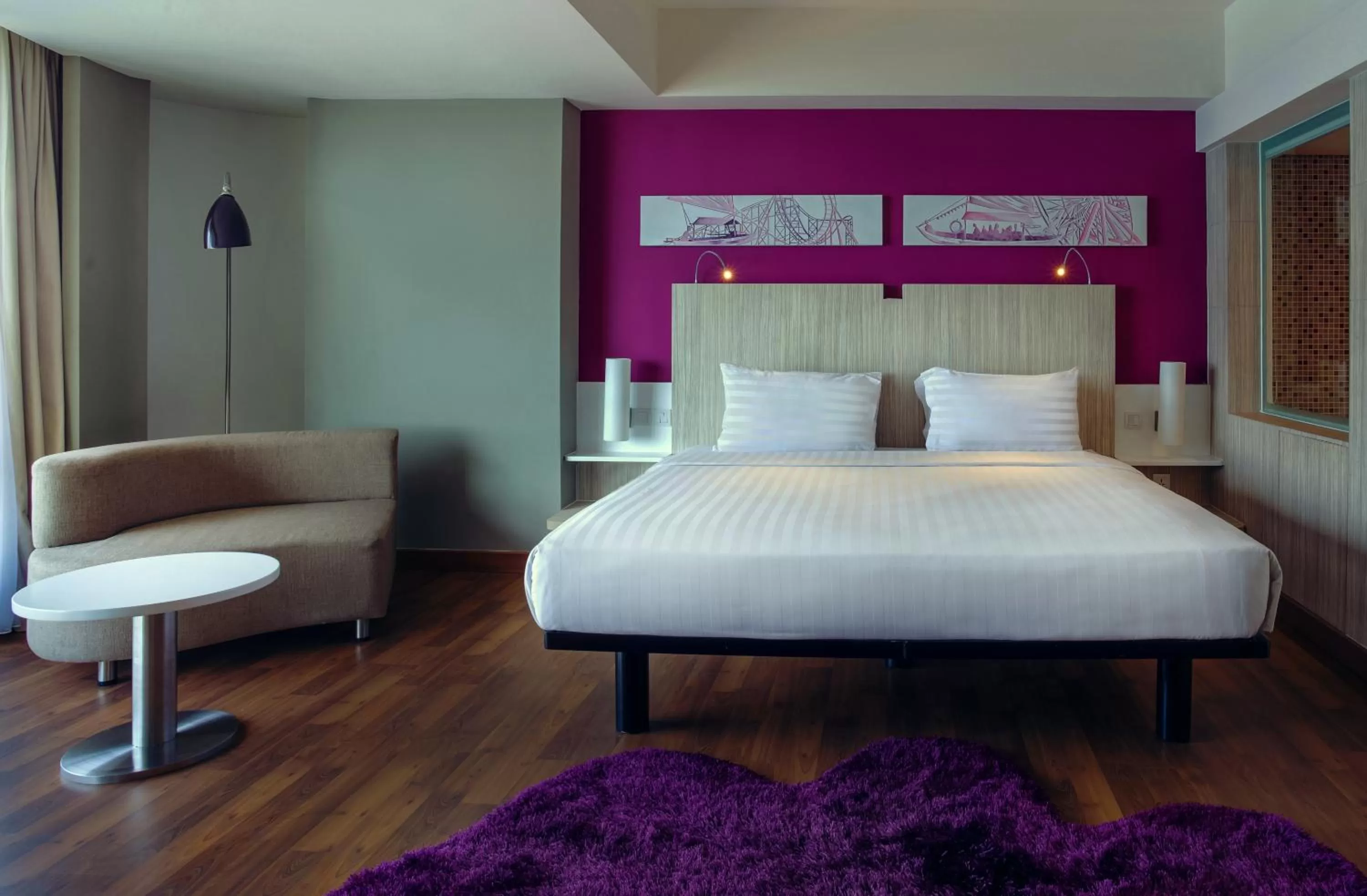 TV and multimedia, Bed in Mercure Convention Center Ancol