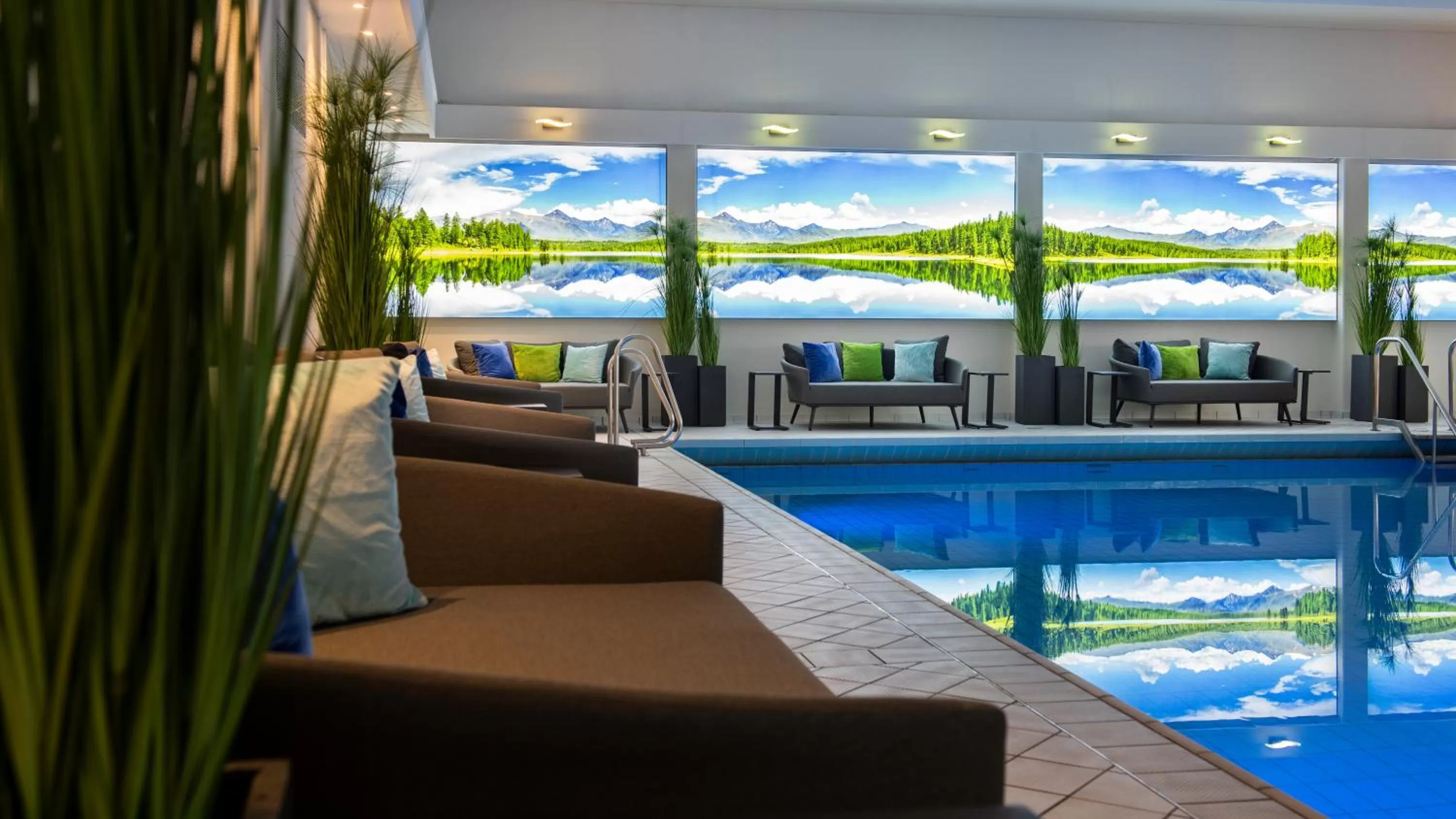 Swimming pool in Sonnenhof Resort Bayerischer Wald