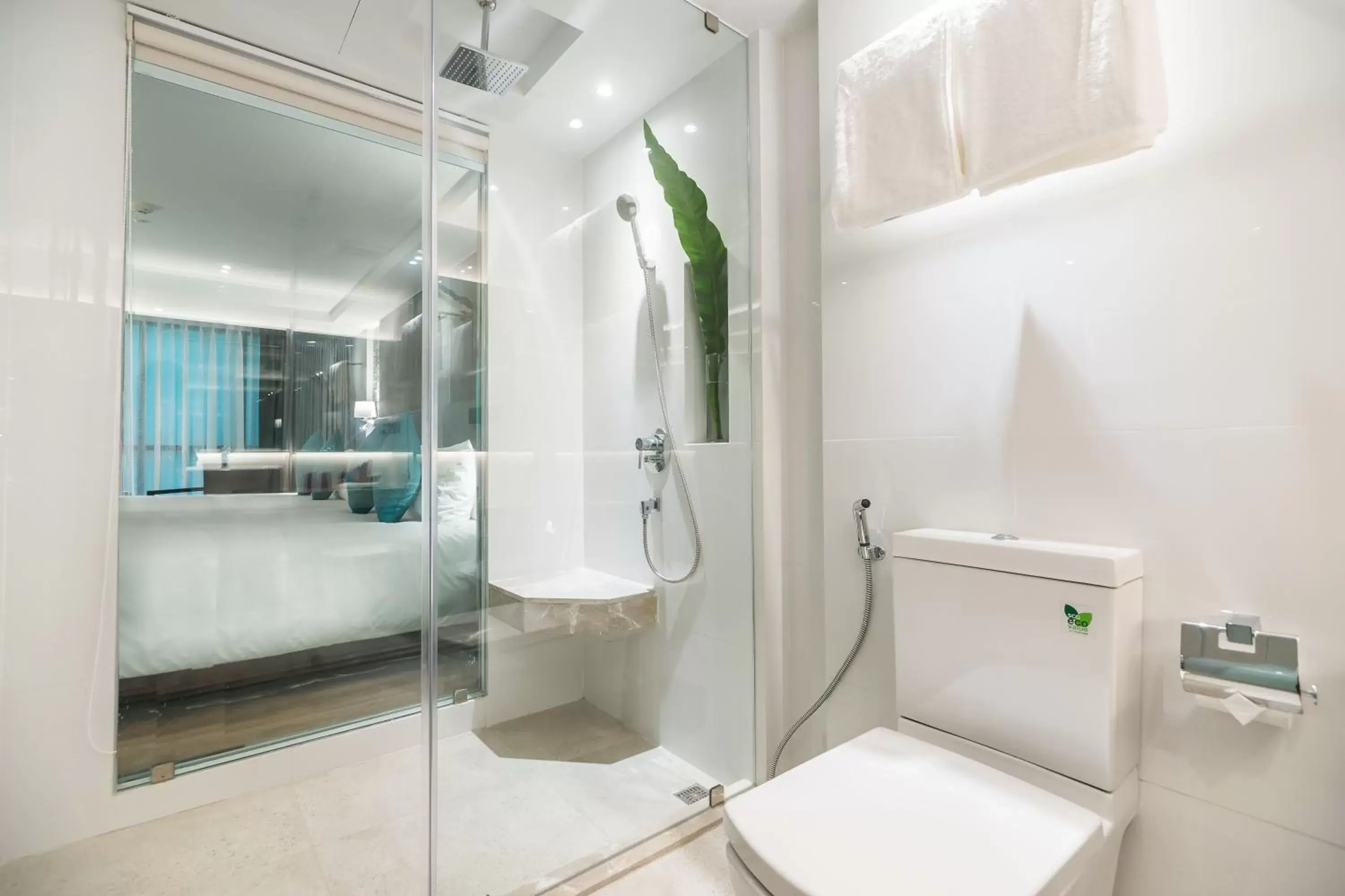 Shower, Bathroom in Citrus Suites Sukhumvit 6 by Compass Hospitality