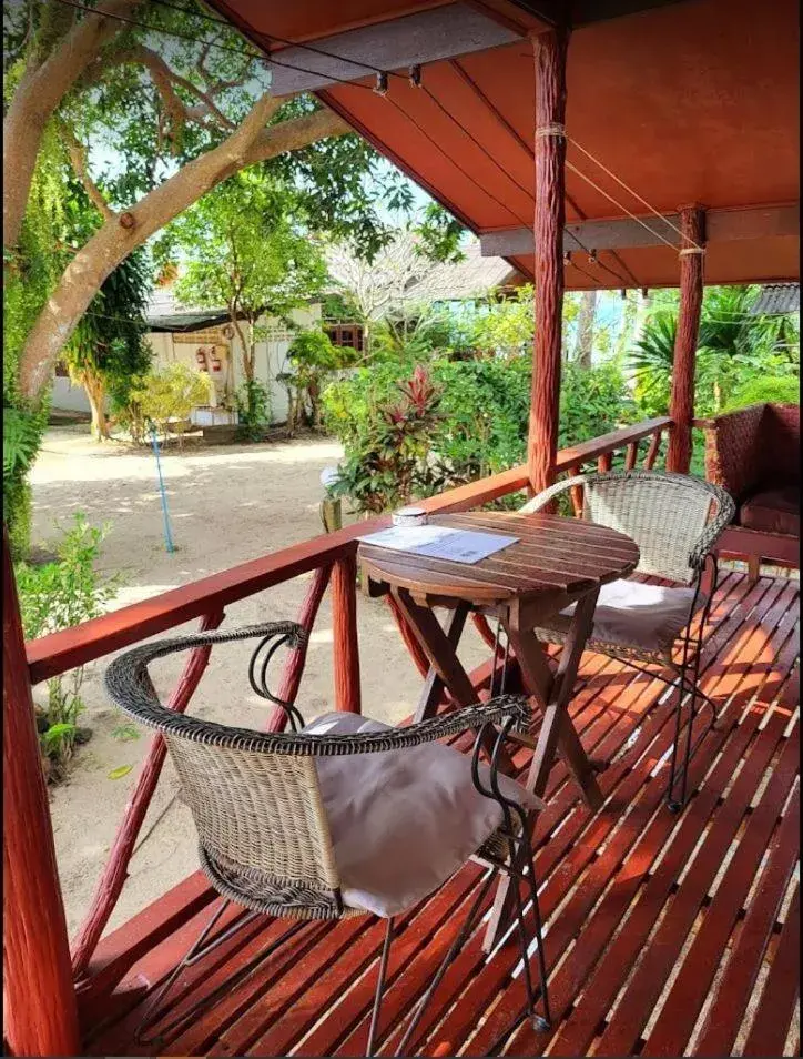 Seating area in Bangpo Village