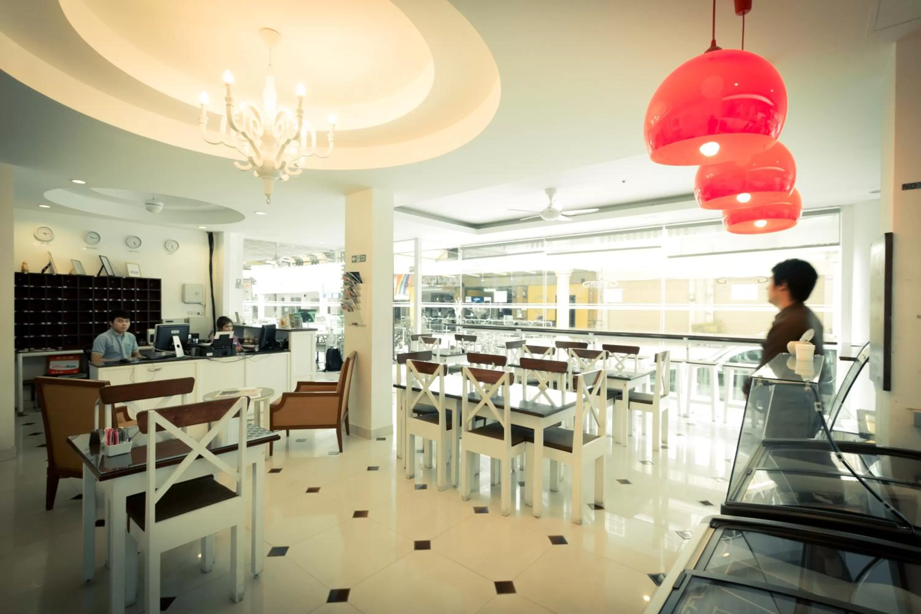 Lobby or reception, Restaurant/Places to Eat in Zing Resort & Spa