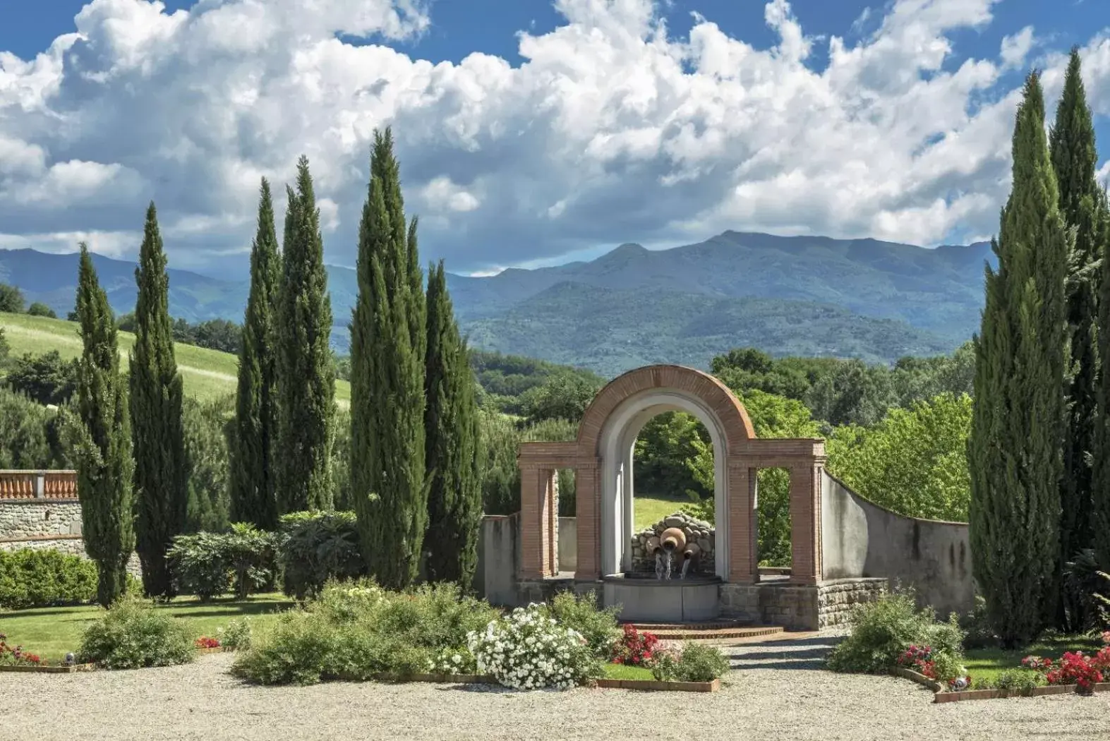 Garden in VIESCA Suites & Villas Il Borro Toscana