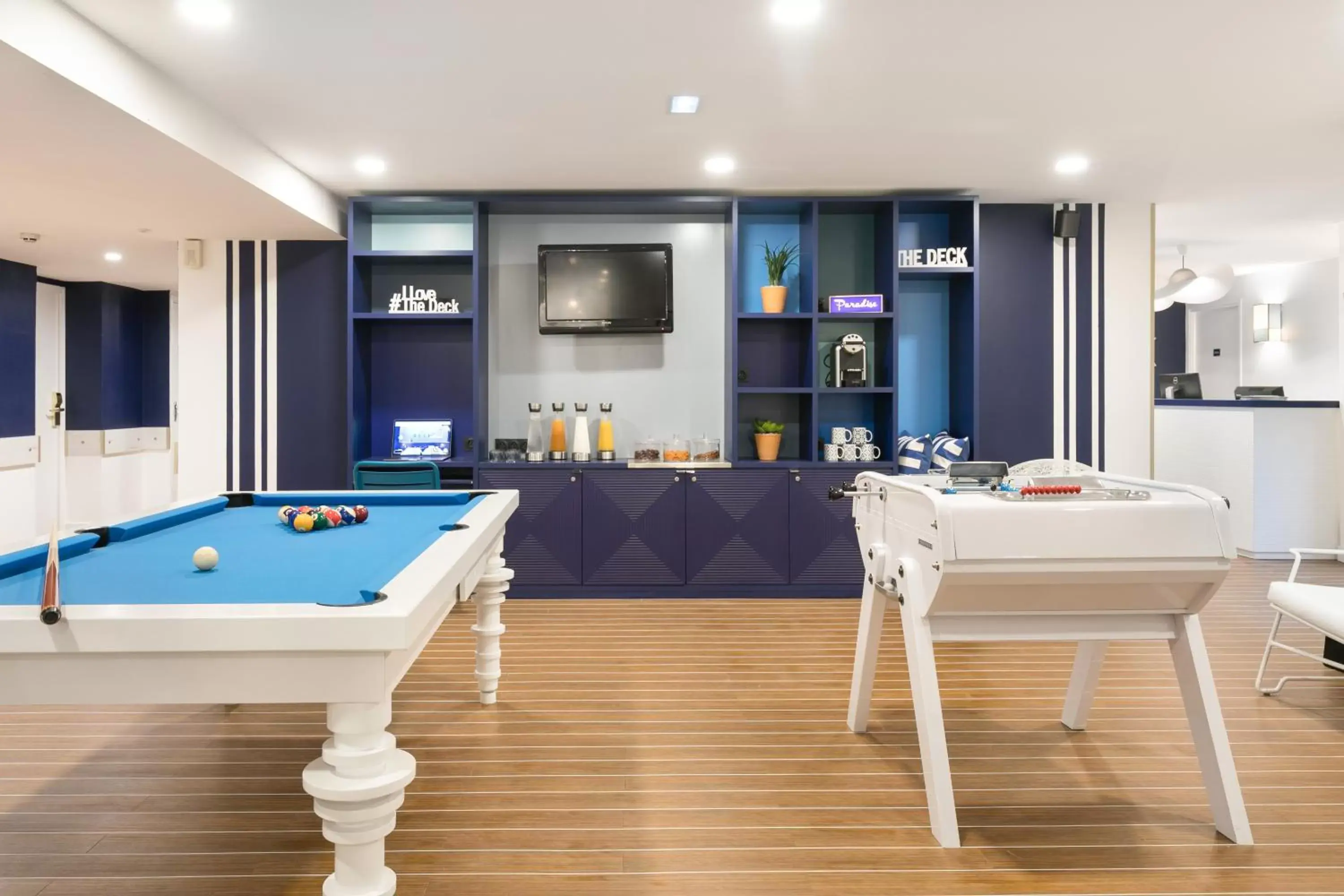 Billiard, Billiards in The Deck Hotel by Happyculture