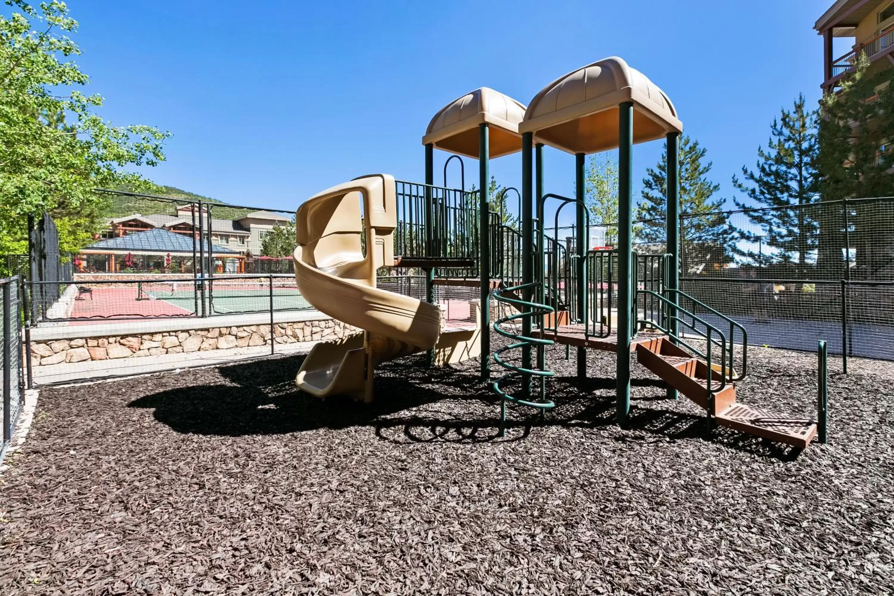 Children's Play Area in Condos at Canyons Resort by White Pines