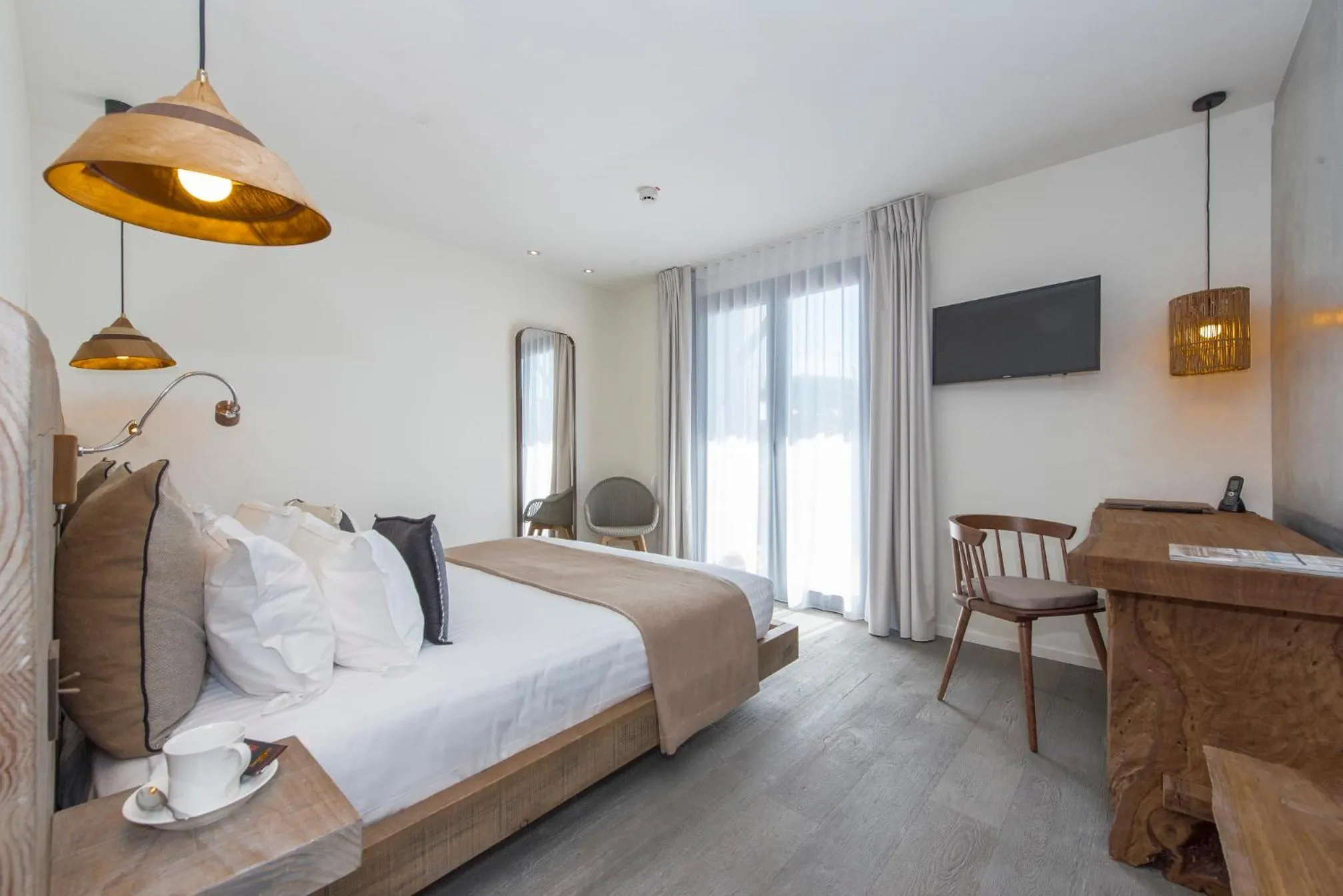 Bedroom, Bed in L'Anderenis Boutique Hôtel