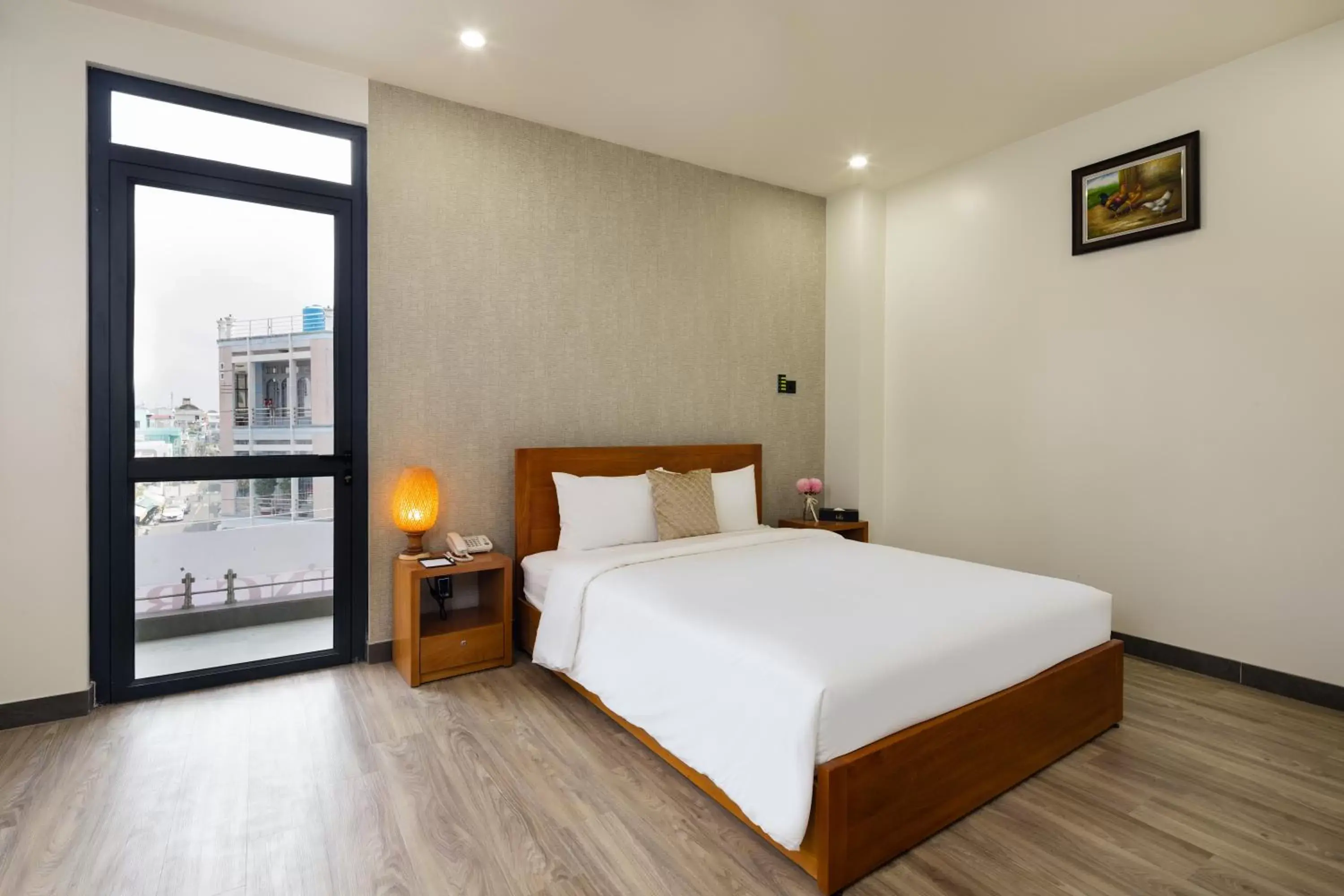 Bed in LARA HOTEL LONG XUYÊN Bed in LARA HOTEL LONG XUYÊN