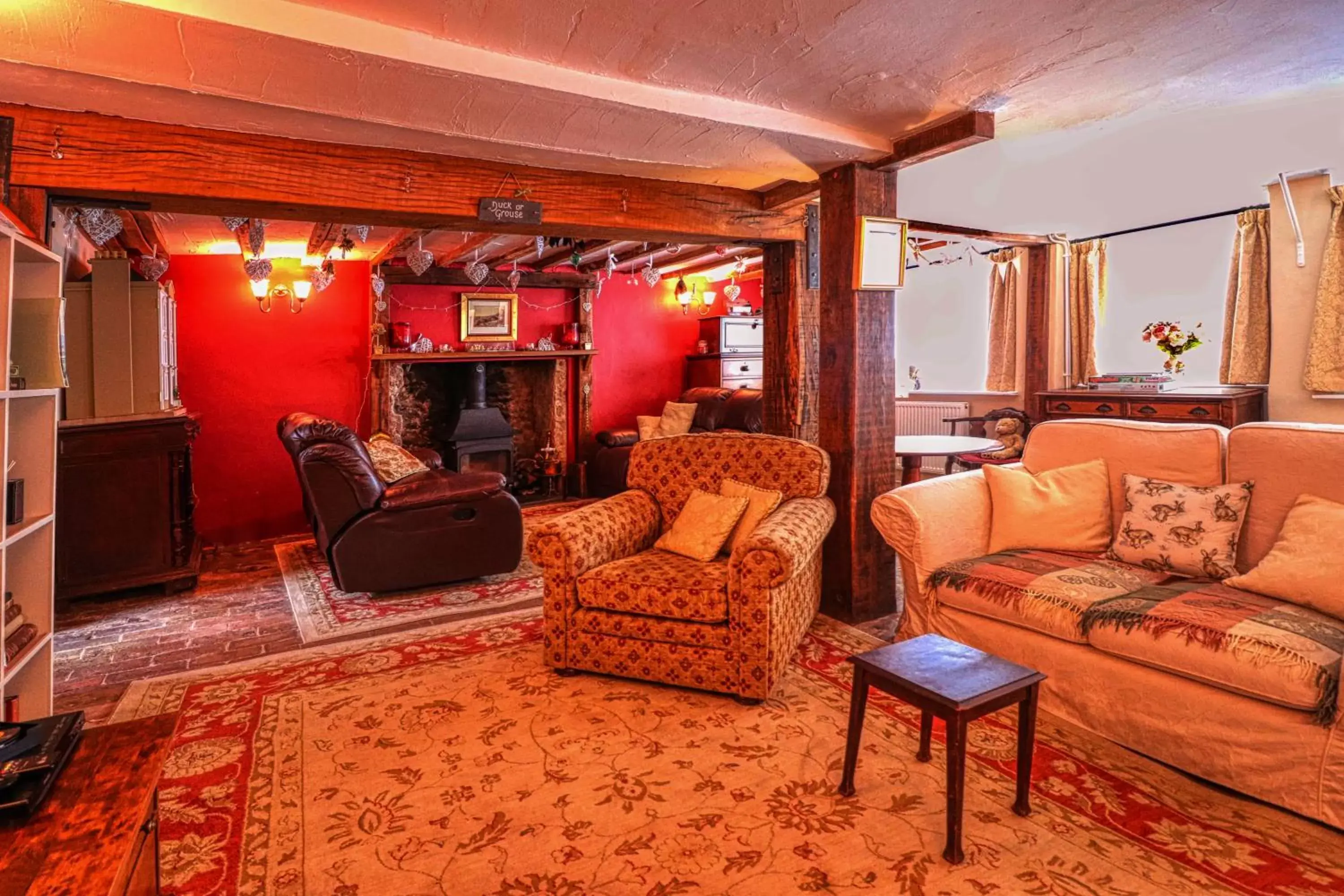 Living room, Seating Area in The Old Bookshop