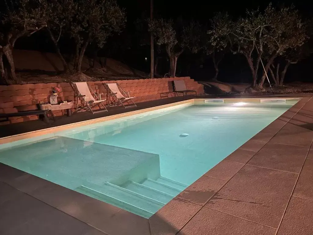 Swimming Pool in L'Agrifoglio di Assisi Residenza di Campagna